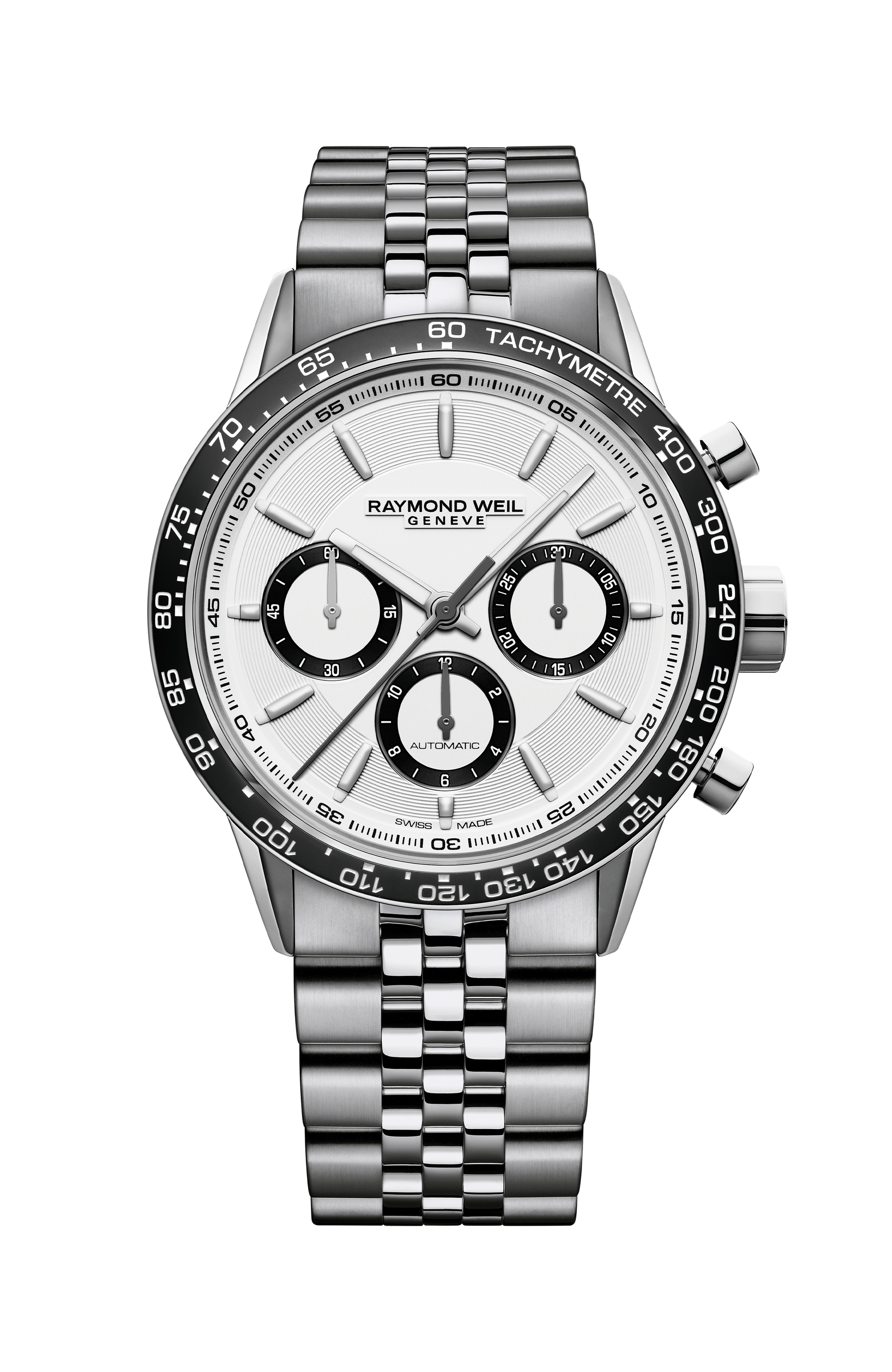 Men's Chronograph Stainless Steel Watch Freelancer RAYMOND WEIL