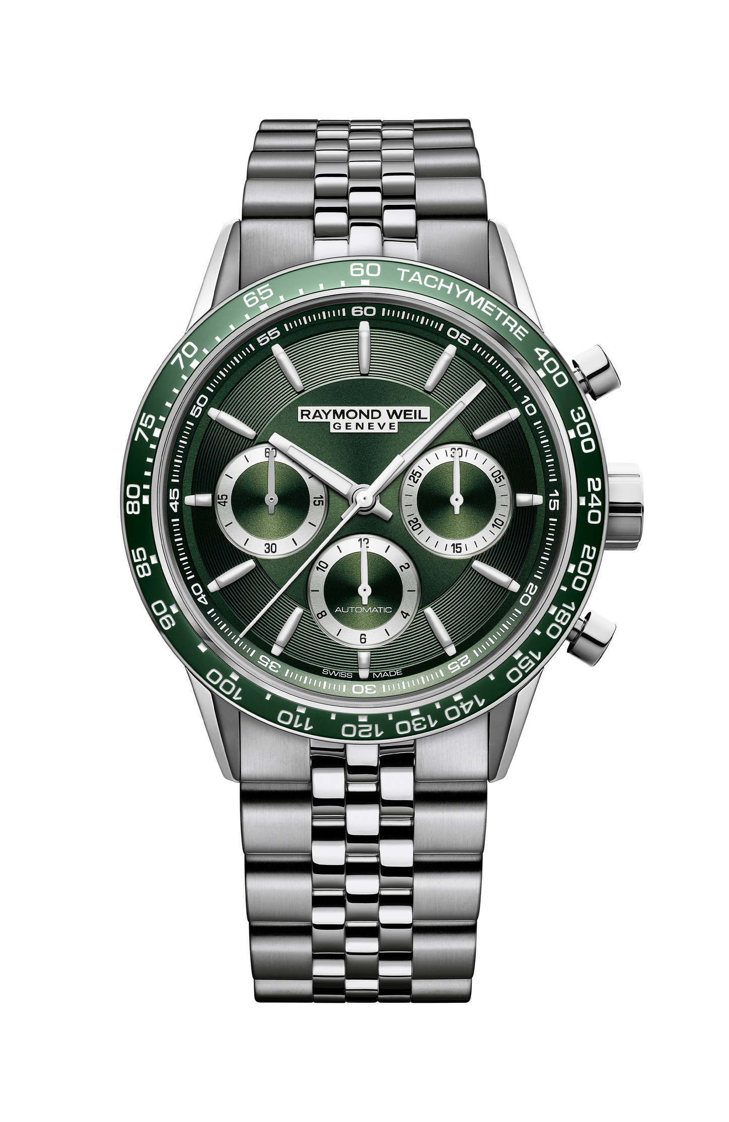 Freelancer Men's Automatic Chronograph Bracelet Watch, 43 mm