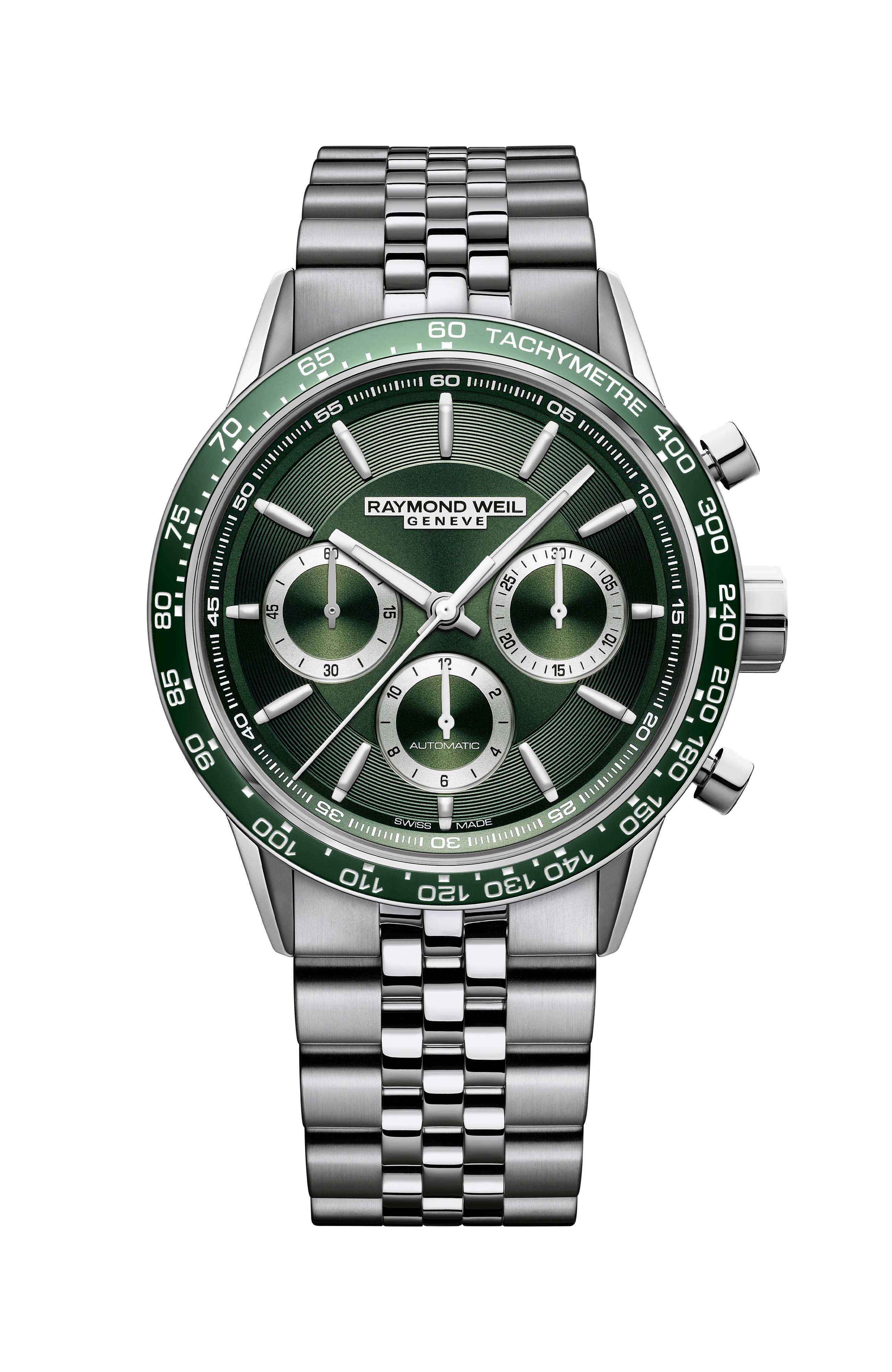 Freelancer Men's Automatic Chronograph Bracelet Watch, 43 mm