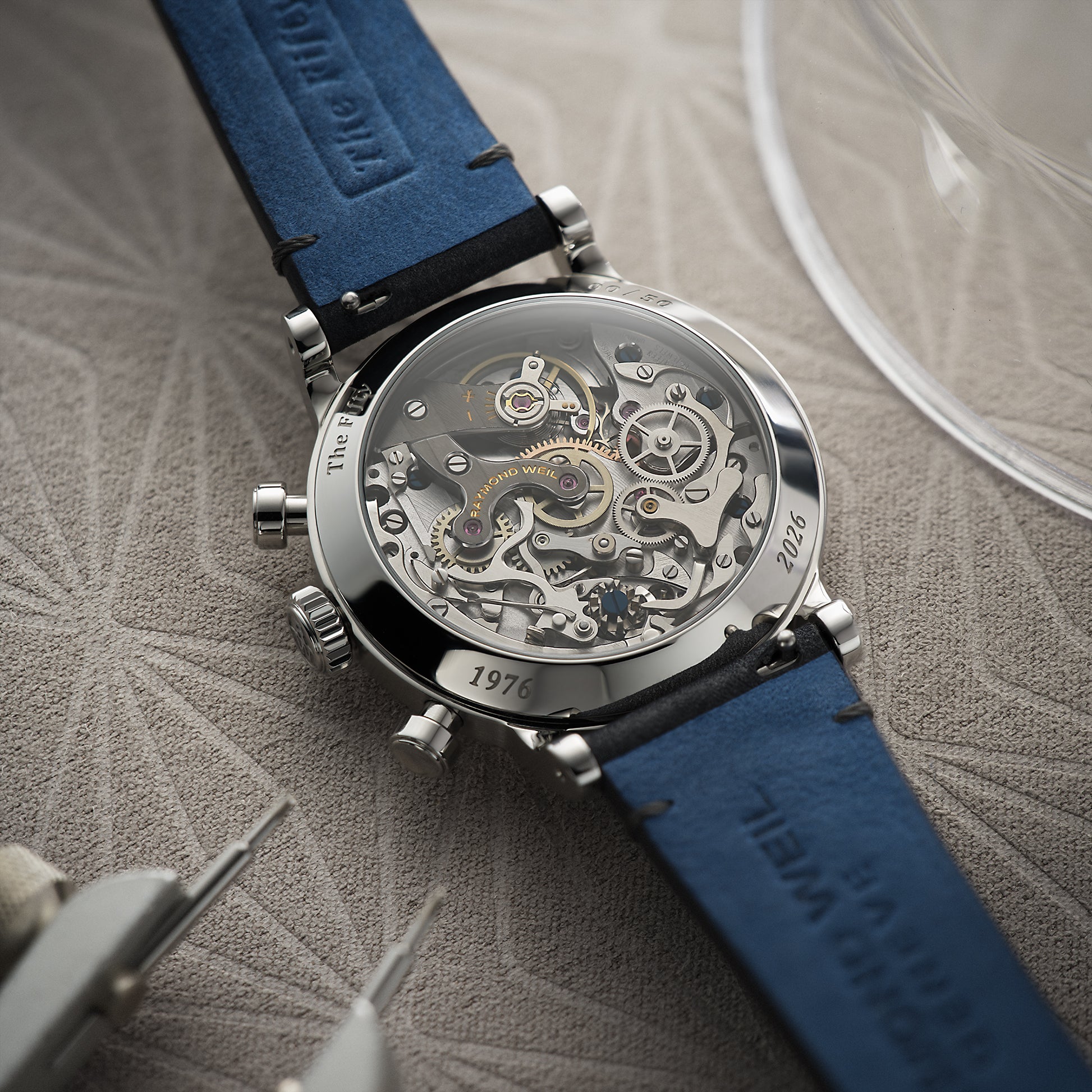 Millesime 'The Fifty' Limited Edition Chronograph Bi-Compax Watch