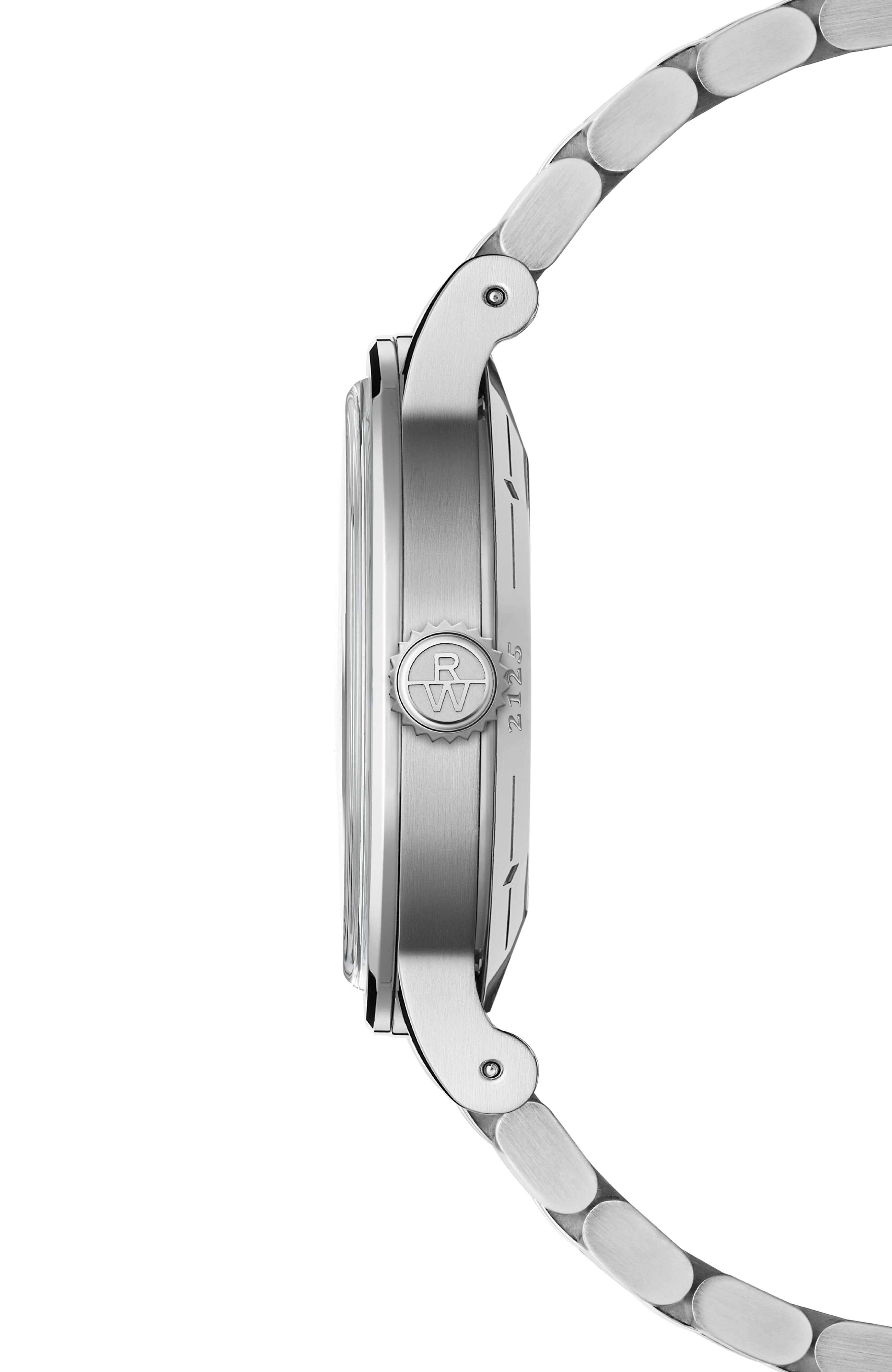 Millesime Automatic Central Seconds Silver Dial Watch, 35 mm