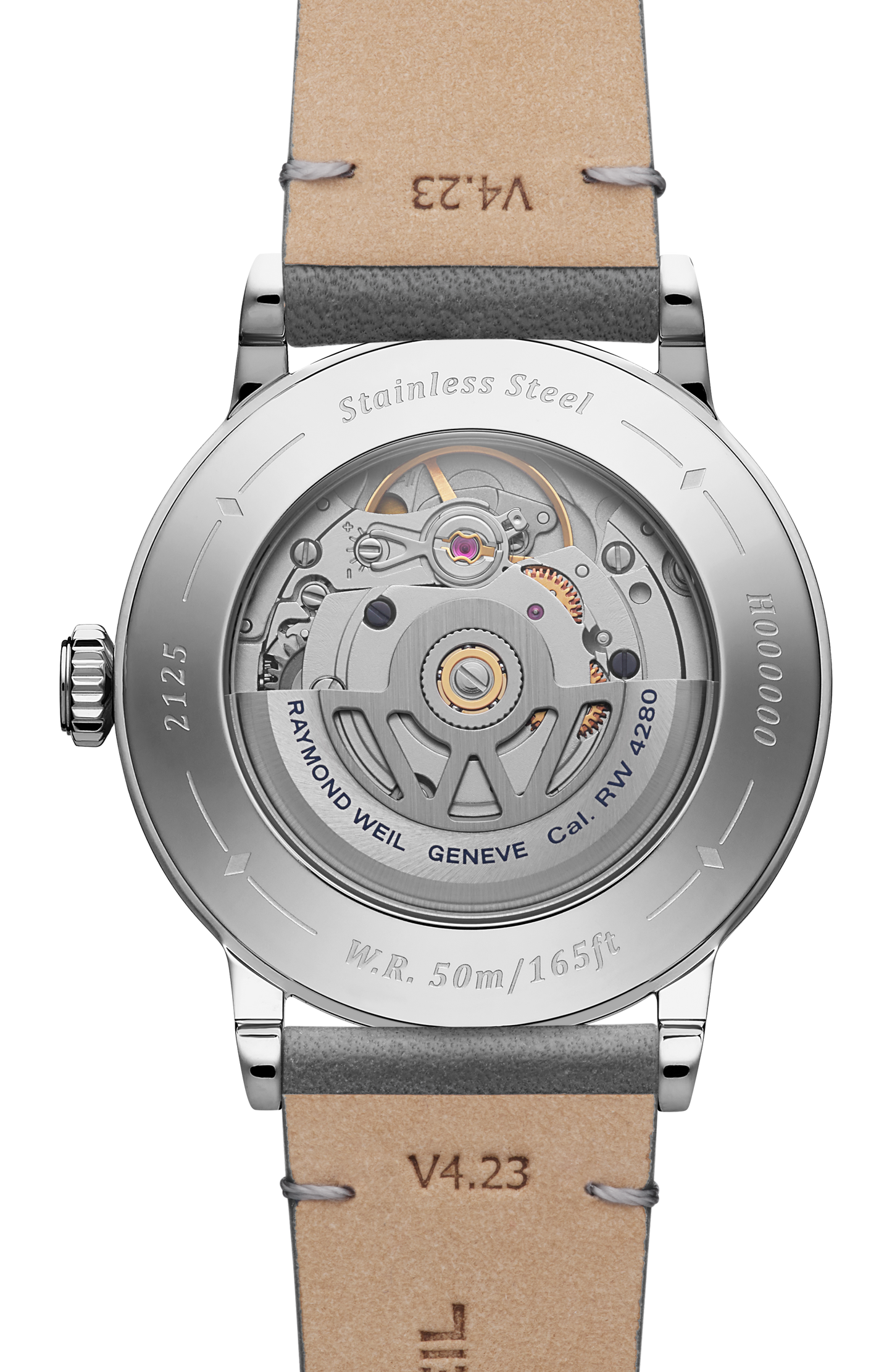 Millesime Automatic Central Seconds Silver Dial Watch, 35 mm