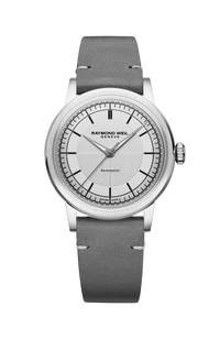 Millesime Automatic Central Seconds Silver Dial Watch, 35 mm