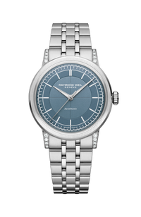 Millesime Automatic Central Seconds Diamonds Watch, 35 mm
