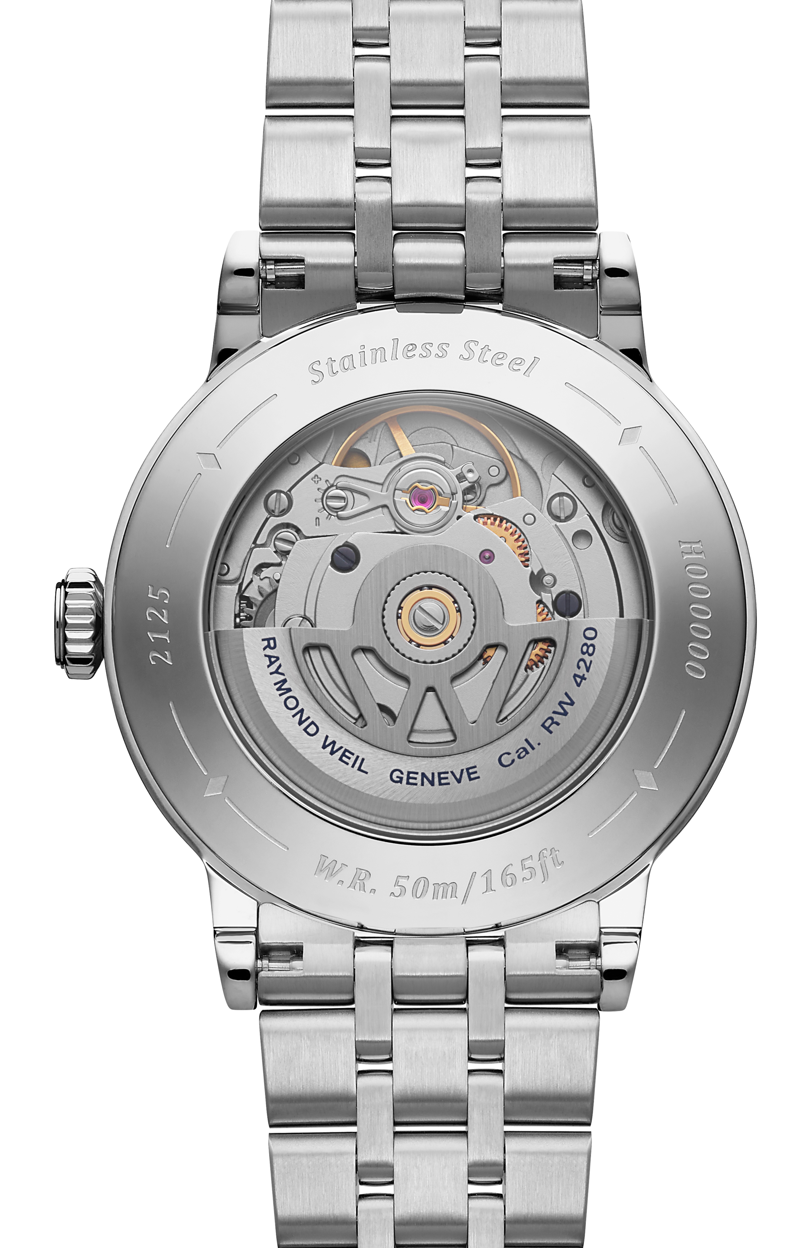 Millesime Automatic Central Seconds Diamonds Watch, 35 mm