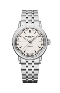 Millesime Automatic Central Seconds Diamonds Watch, 35 mm