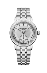 Millesime Automatic Small Seconds Silver Dial Watch, 35mm