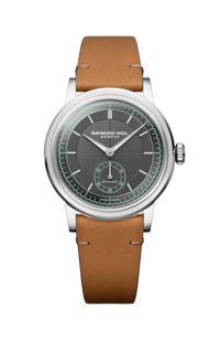 Millesime Automatic Small Seconds Menthol Minute Track Watch, 35mm