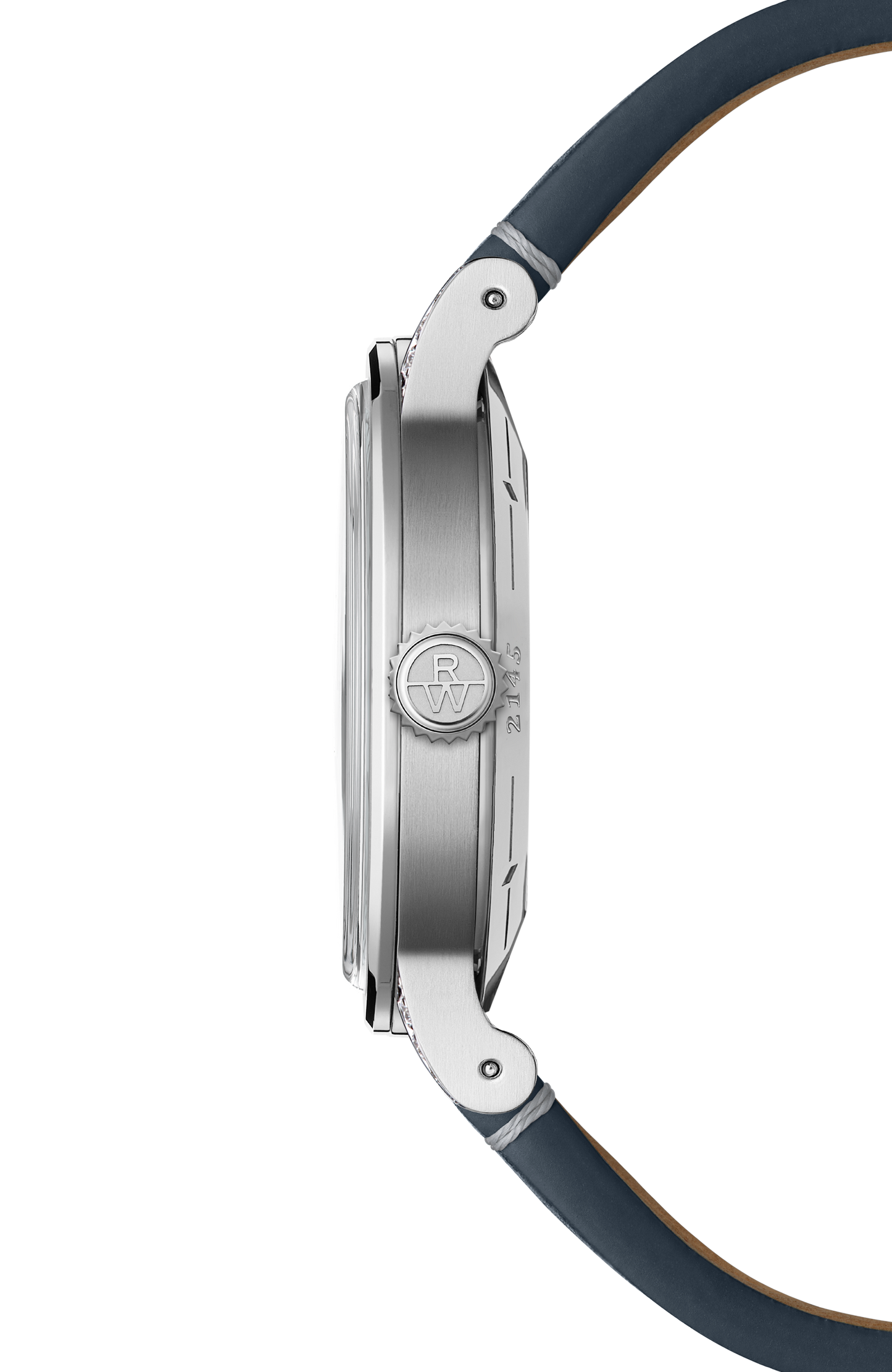 Millesime Automatic Moon Phase Denim Blue Dial Watch, 35 mm