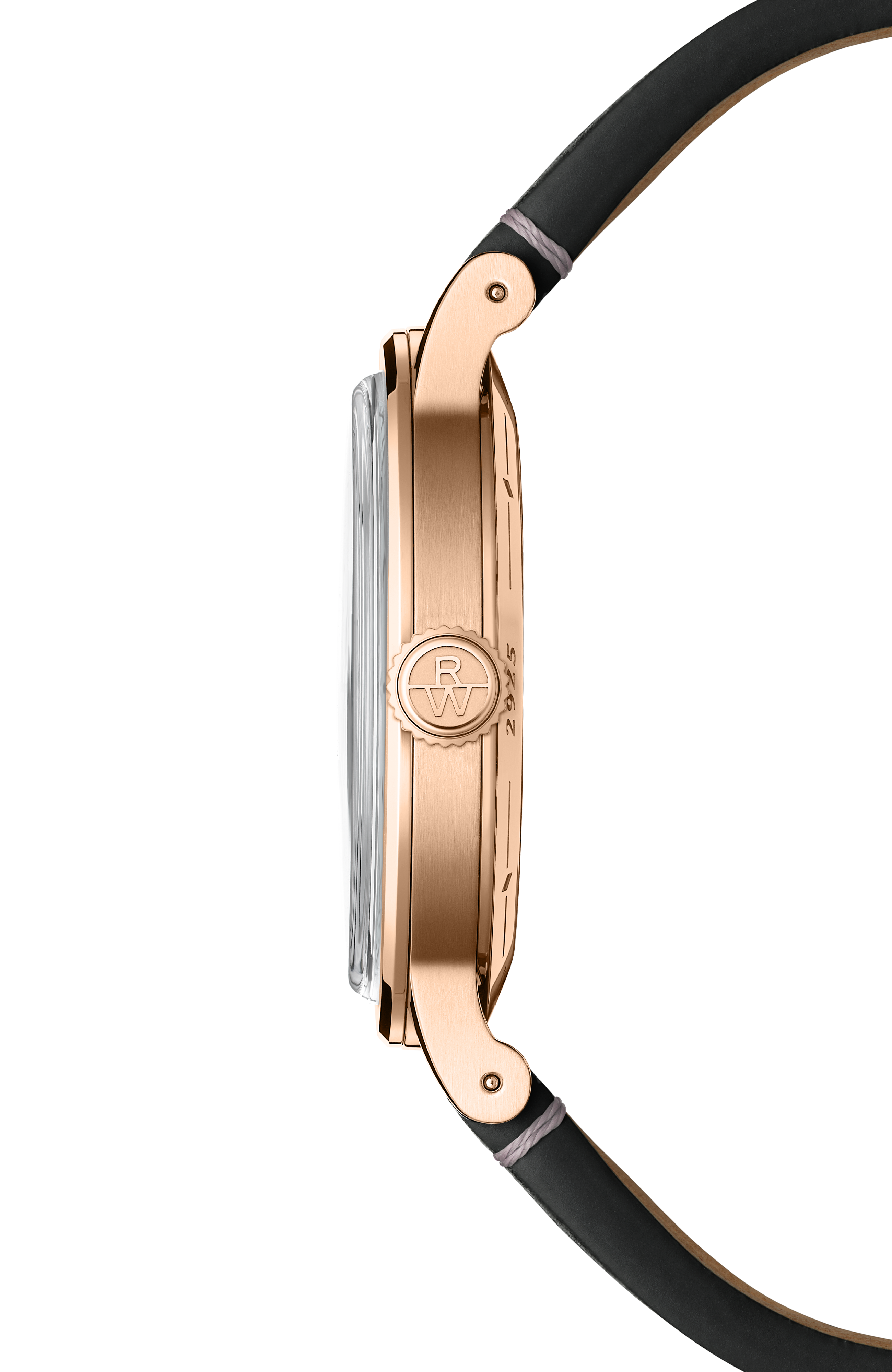 Millesime Men's Automatic Grey dial, Grey Leather Strap Watch, 39 mm