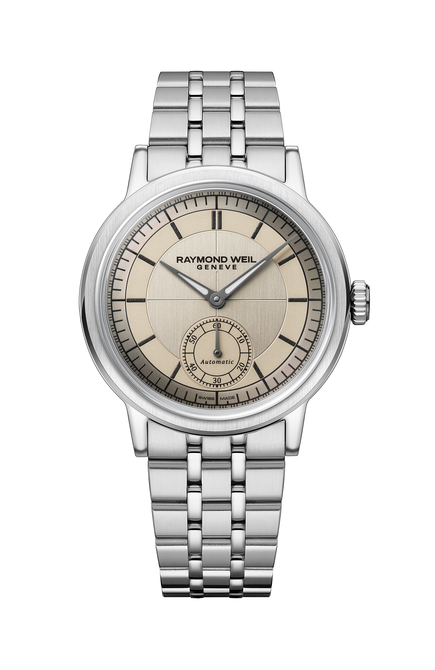 Millesime Men's Automatic Small Seconds Champagne Dial Bracelet Watch, 39mm