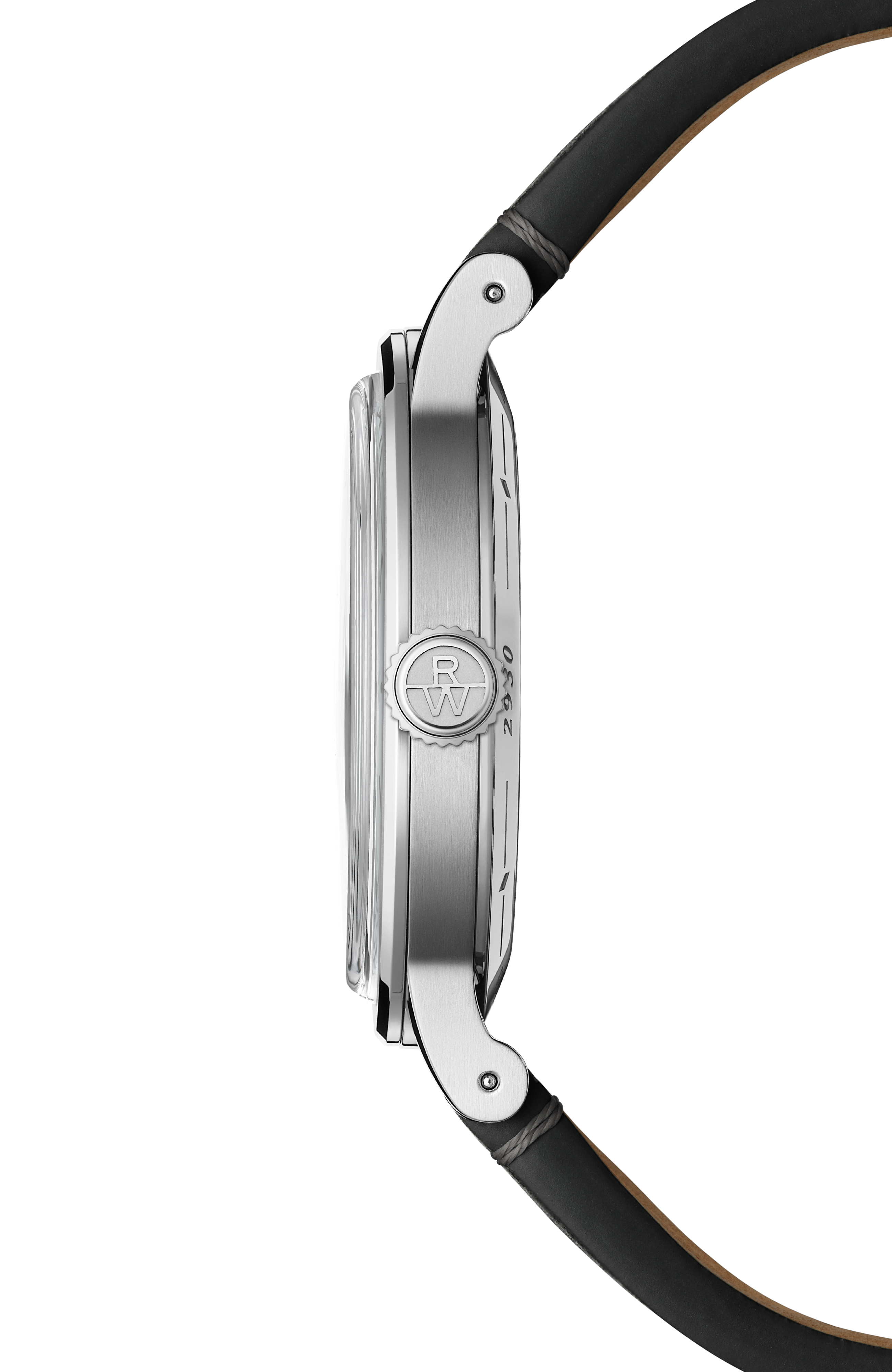 Montre Millesime automatique petite seconde cadran tuxedo noir et blanc pour homme, 39 mm