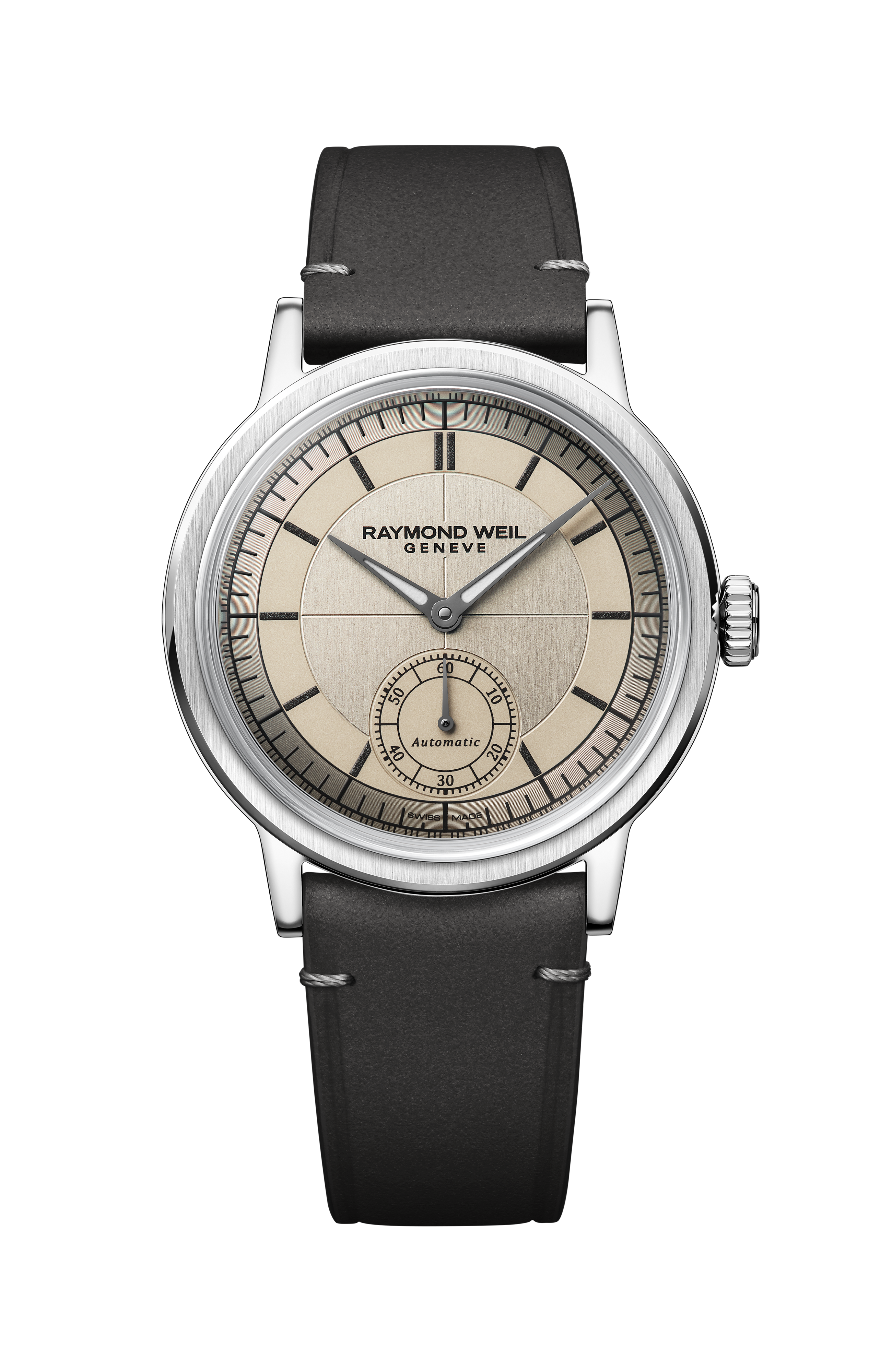 Millesime Men's Automatic Small Seconds Champagne Dial Watch, 39 mm