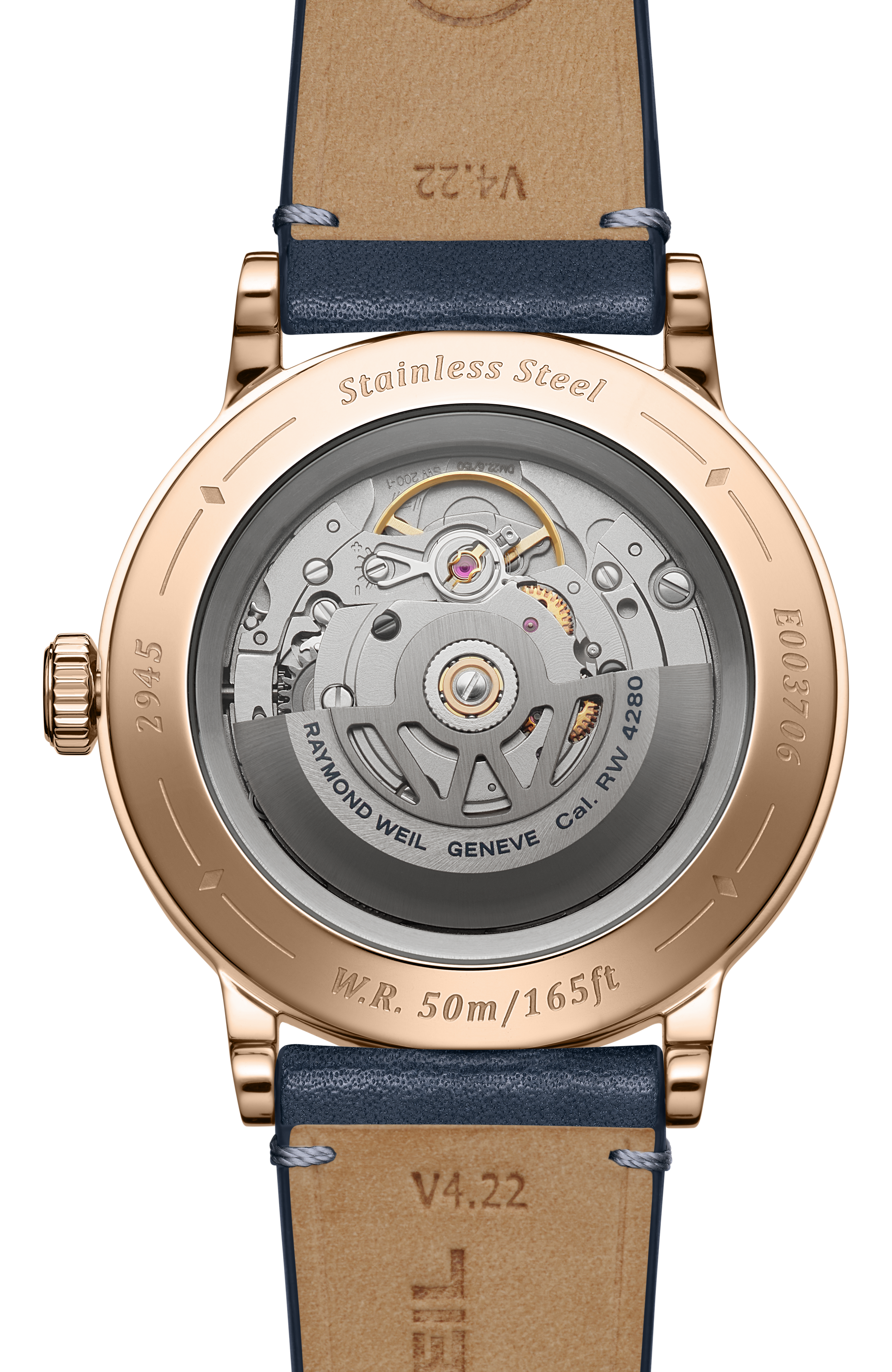 Millesime Automatikuhr mit Mondphasenanzeige und mitternachtsblauem Zifferblatt, 39 mm