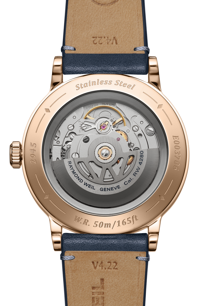 Millesime Automatic Moon Phase Midnight Blue Dial Watch, 39 mm