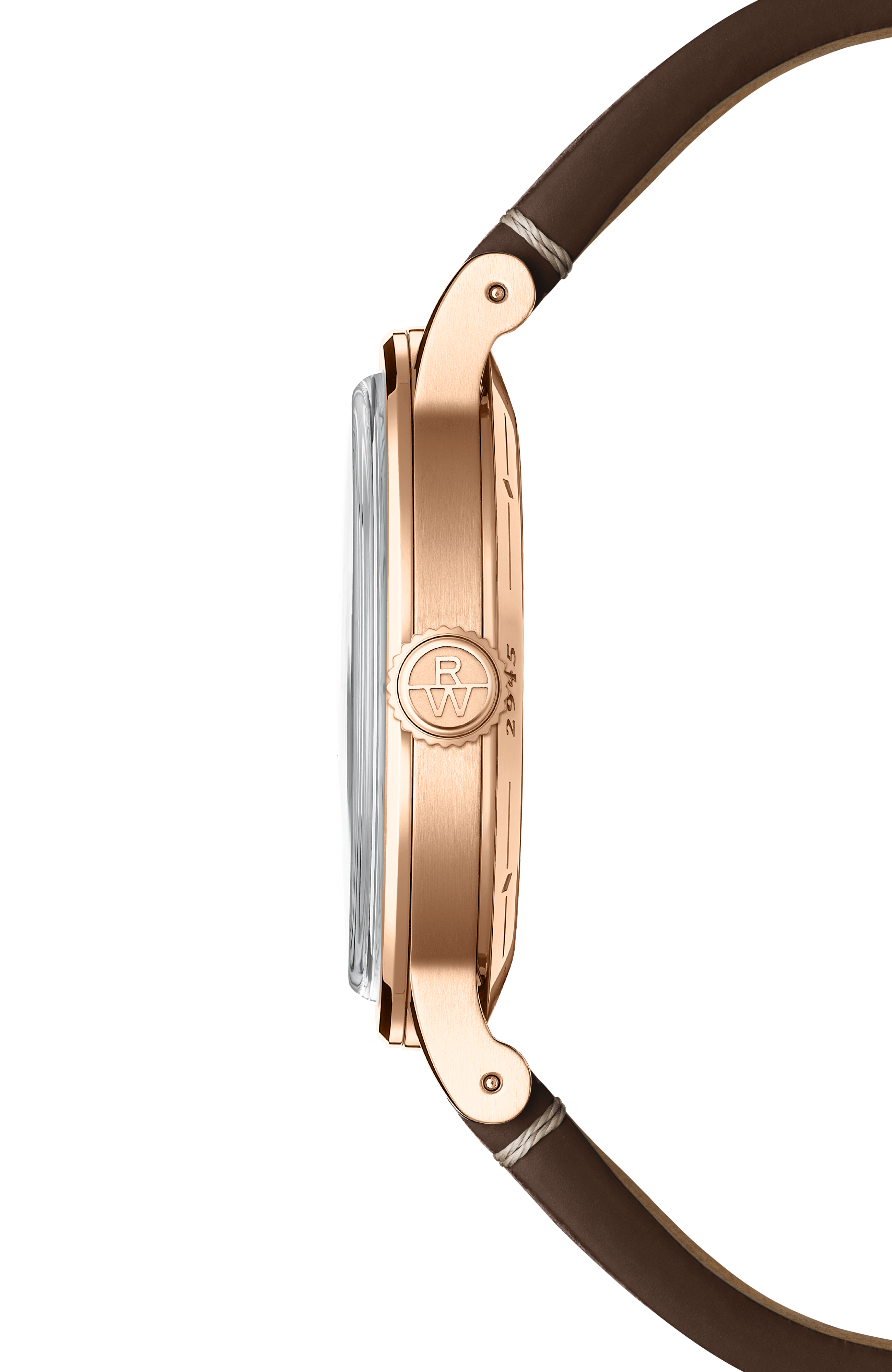 Millesime Automatic Moon Phase Brown Dial Watch, 39 mm