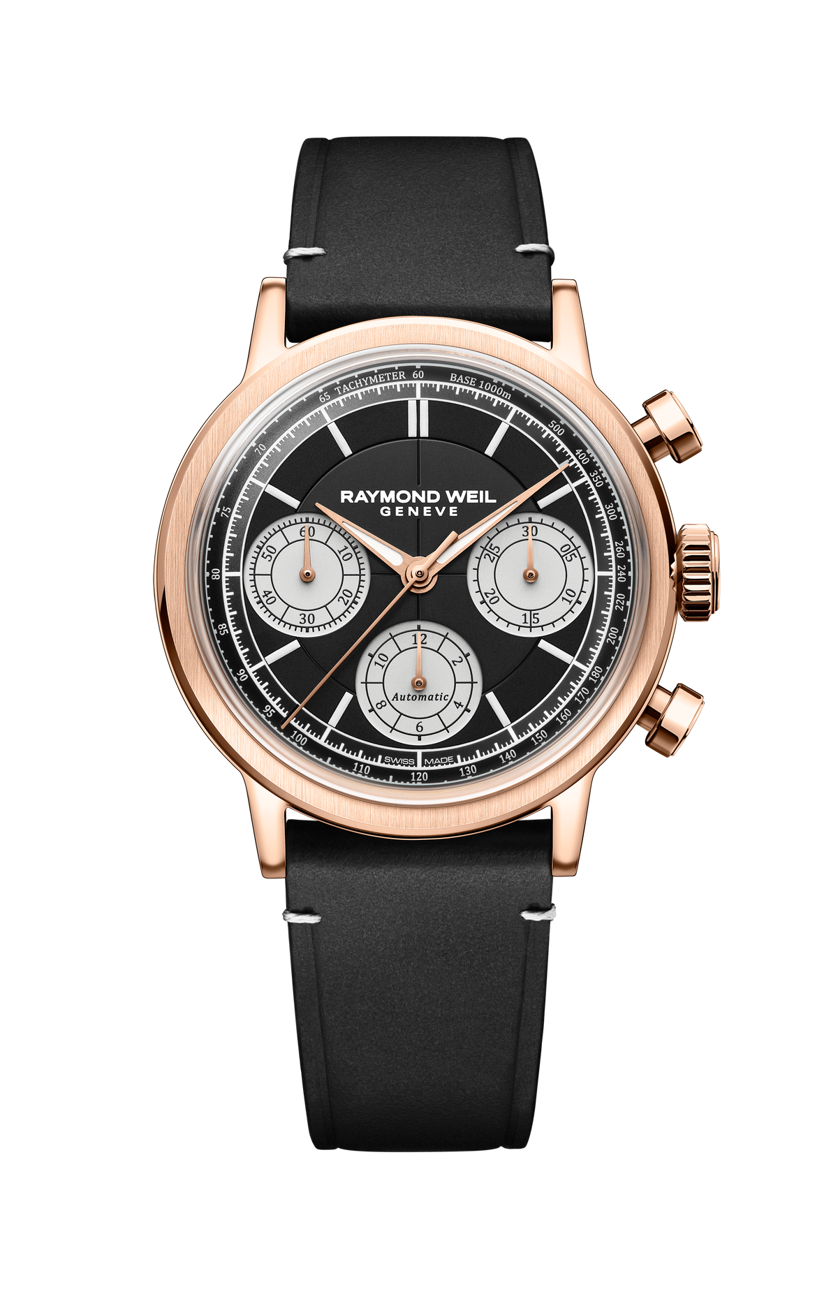 Men's Automatic Chronograph Tri-Compax Watch - Millesime | RAYMOND WEIL