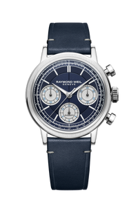 Millesime Automatic Chronograph Midnight Blue Dial Watch, 39 mm