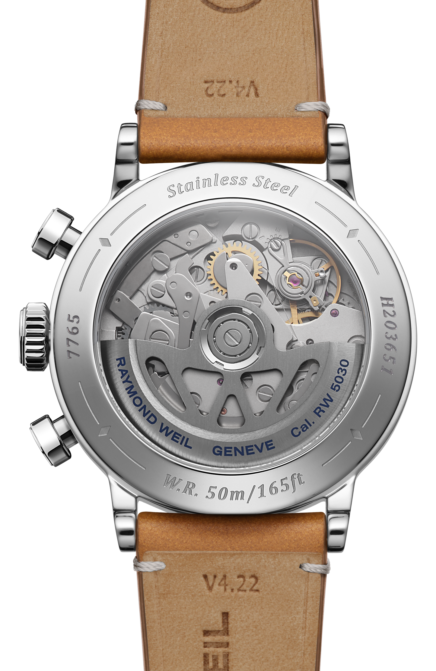 Millesime Automatic Tri-Compax Chronograph Leather Strap Watch, 39 mm