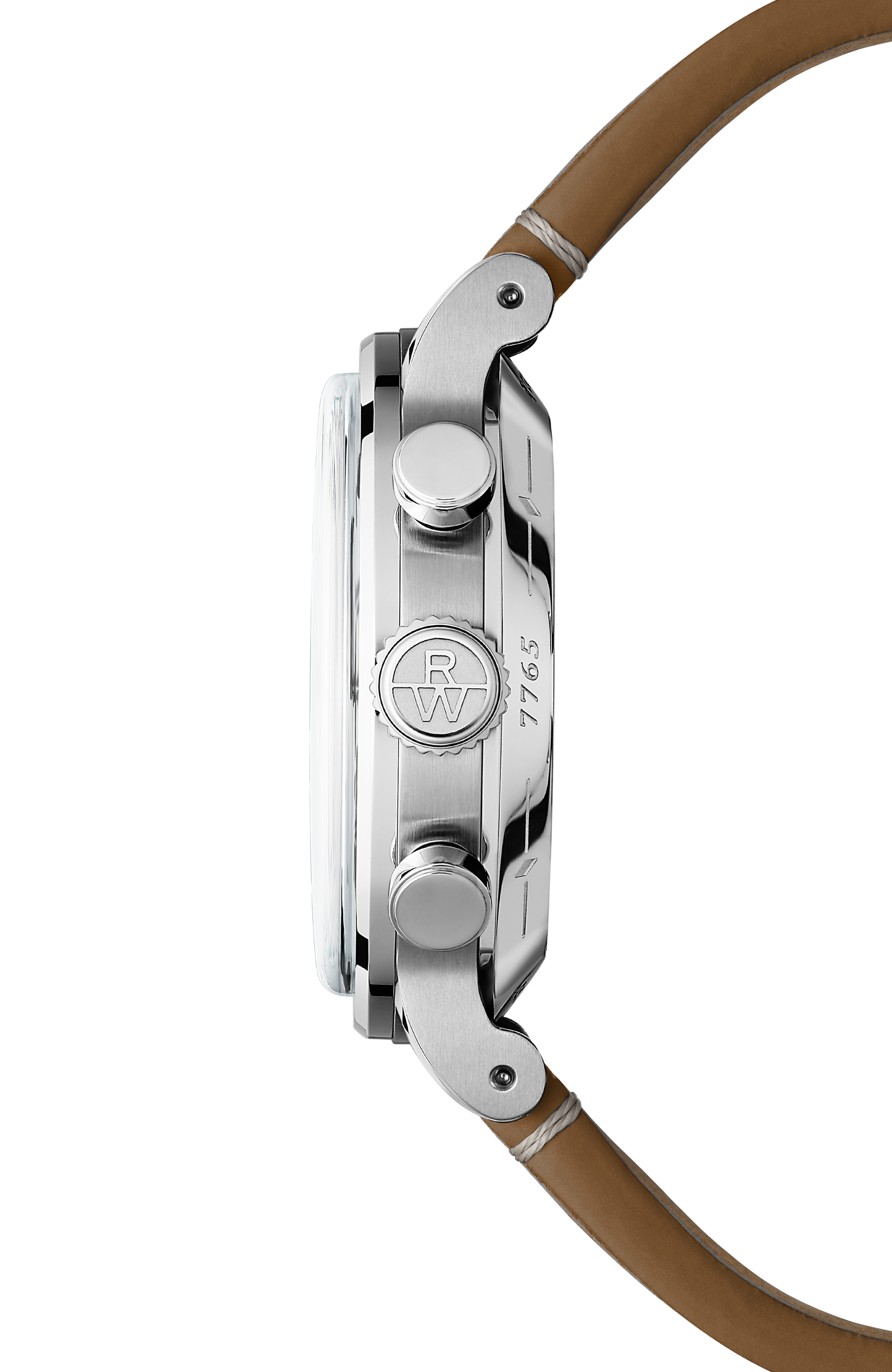 Millesime Automatic Tri-Compax Chronograph Leather Strap Watch, 39 mm
