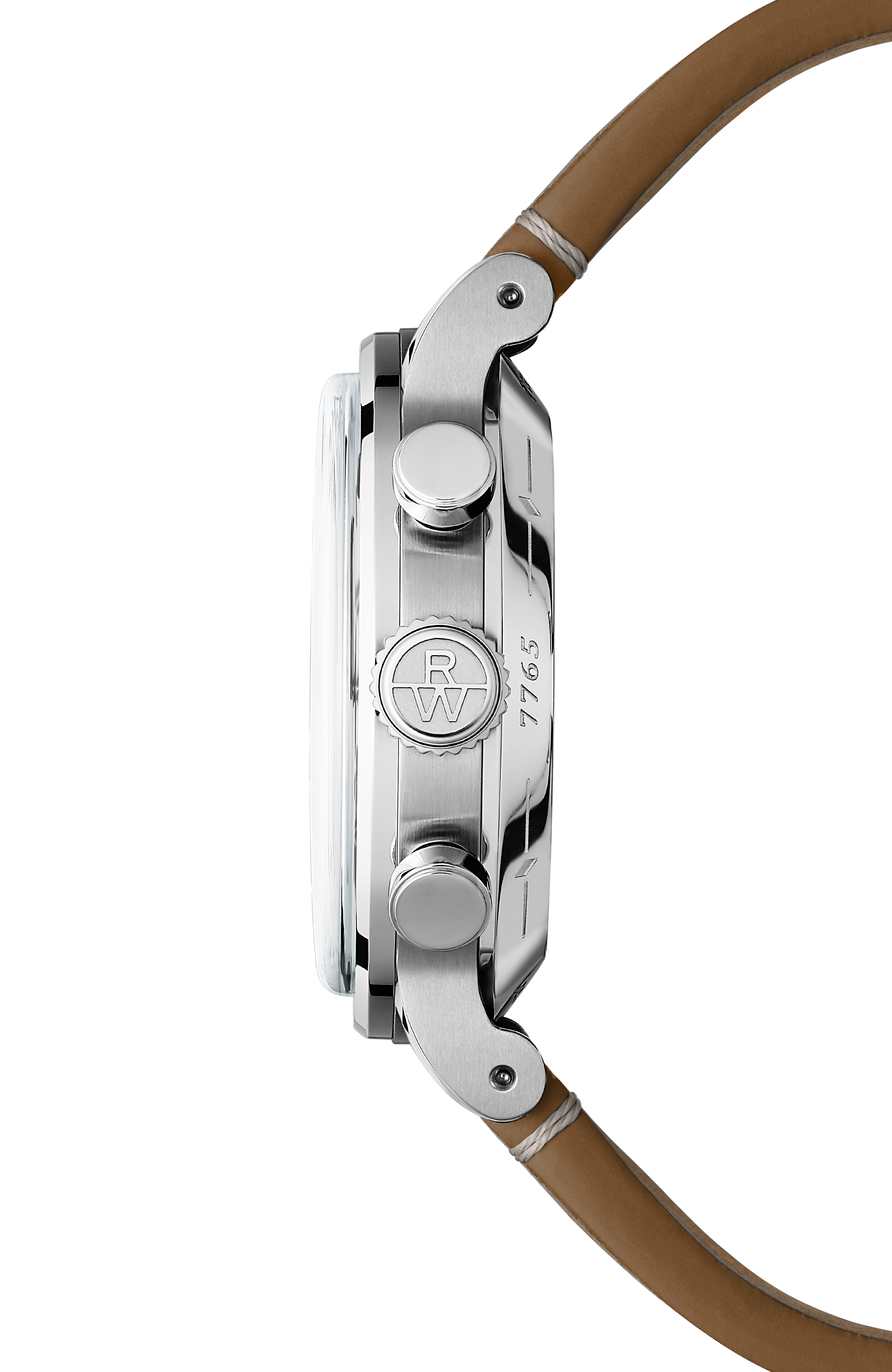 Millesime Automatic Tri-Compax Chronograph Leather Strap Watch, 39 mm