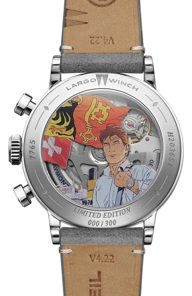 Millesime Tri-compax Chronograph Largo Winch Limited Edition Automatic Watch, 39 mm