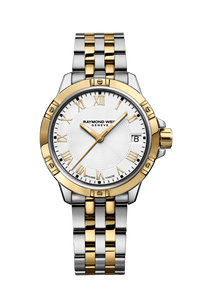 Tango Classic Ladies Quartz Two-Tone Gold Steel Bracelet Watch, 30mm
