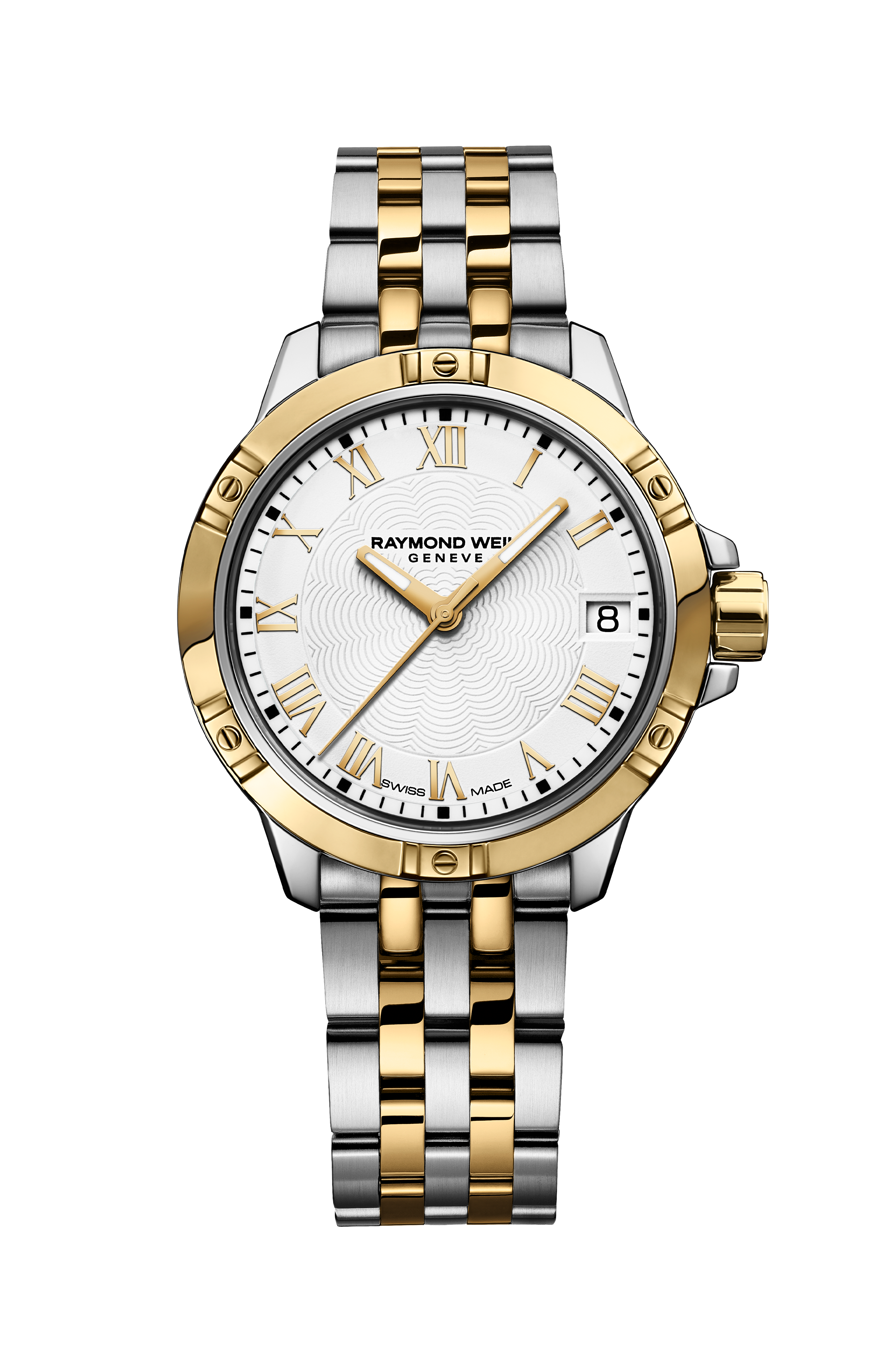 Tango Classic Ladies Quartz Two-Tone Gold Steel Bracelet Watch, 30mm