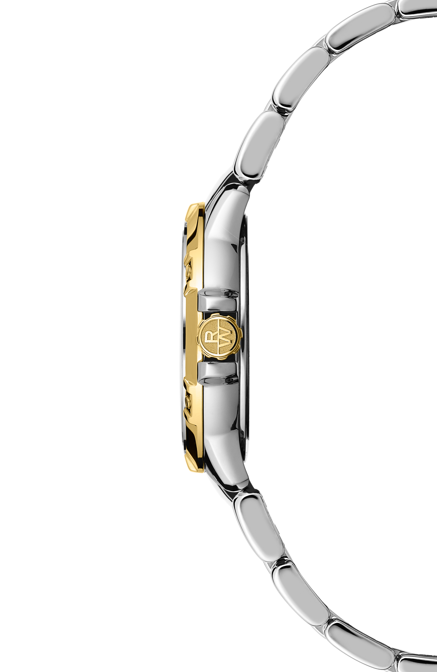 Tango Classic Ladies Quartz Gold Two-Tone Stainless Steel Diamond Watch, 30mm