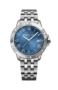 Tango Classic Men's Quartz Steel Blue Bracelet Watch, 41 mm