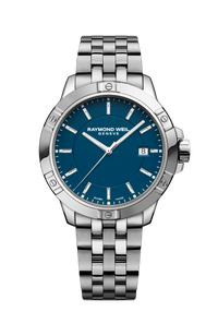 Tango Classic Men's Quartz Blue Dial Bracelet Watch, 41mm