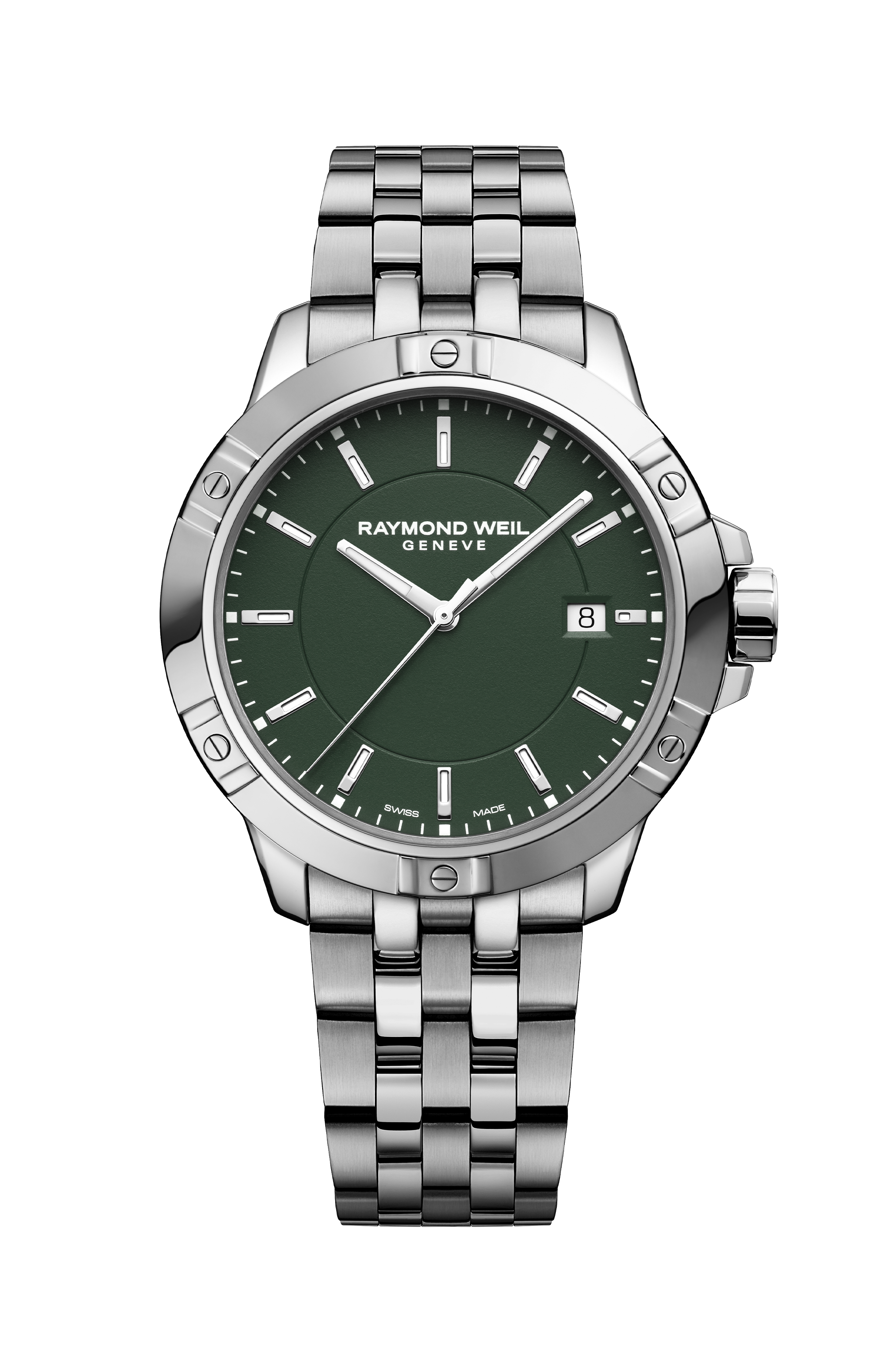 Tango Classic Men's Quartz Green Dial Bracelet Watch, 41mm