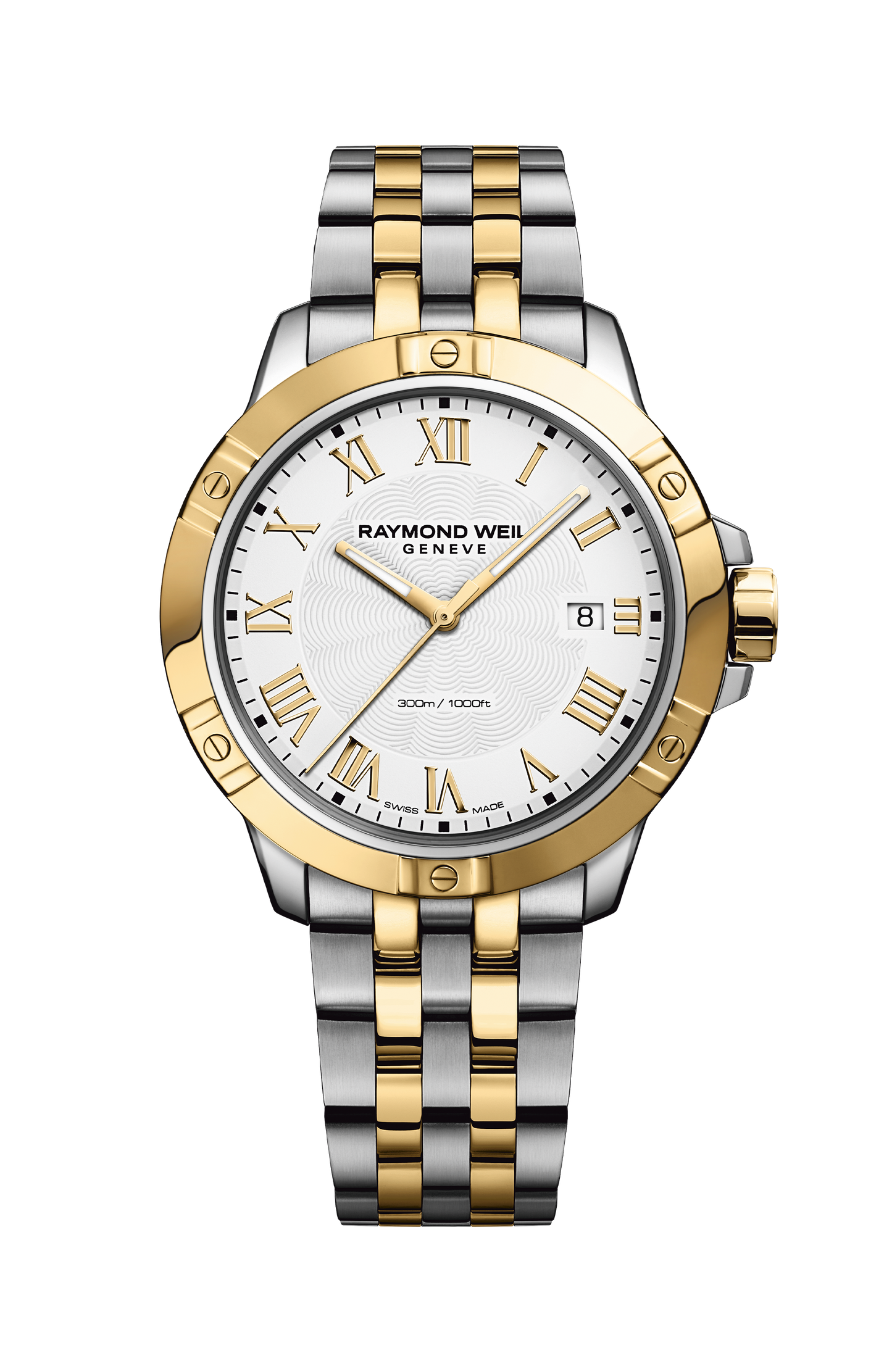Tango Classic Men's Quartz Two-tone Gold Steel Bracelet Watch, 41mm