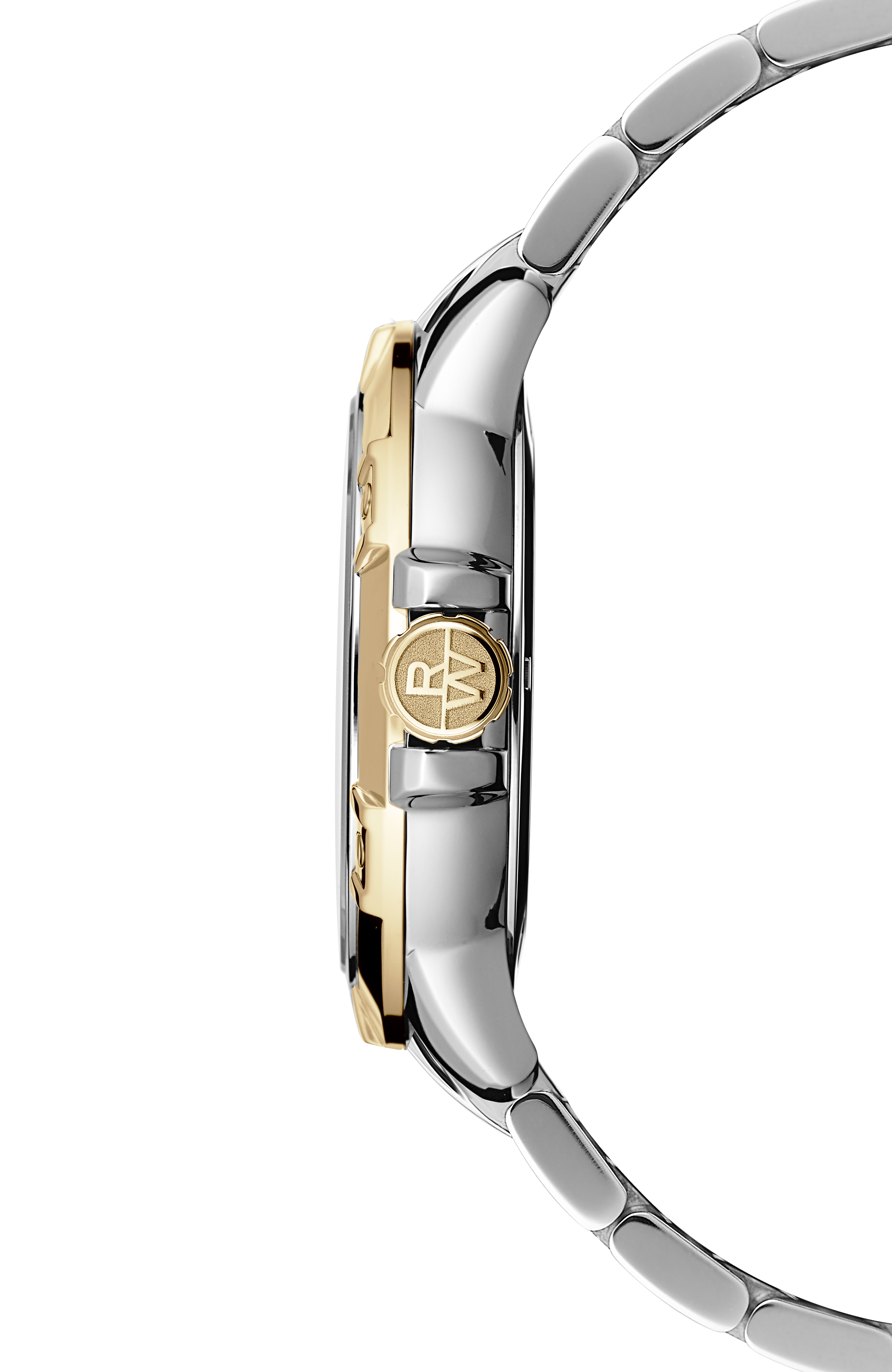 Tango Classic Men's Quartz Two-tone Gold Steel Bracelet Watch, 41mm