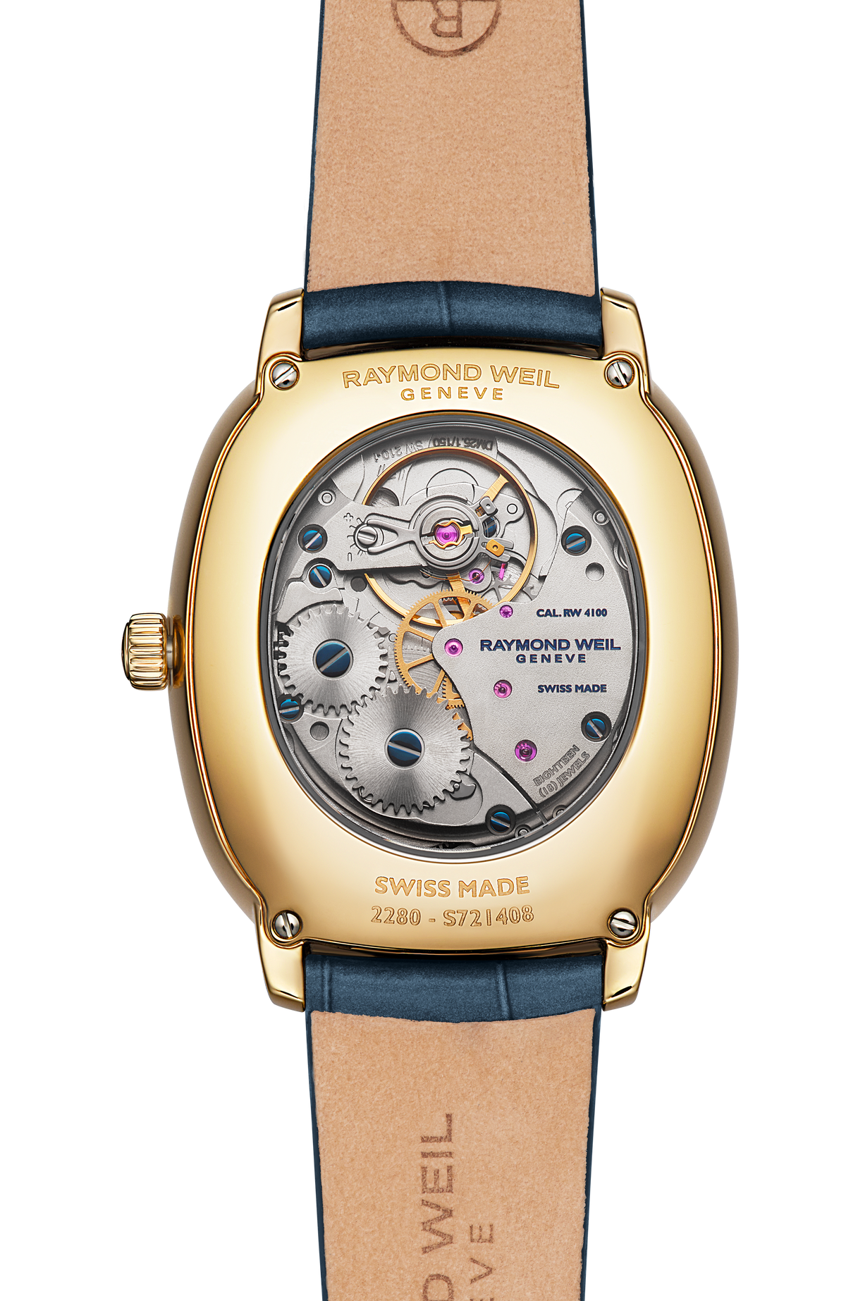 Montre mécanique Toccata Heritage cadran Or, 33 x 38 mm