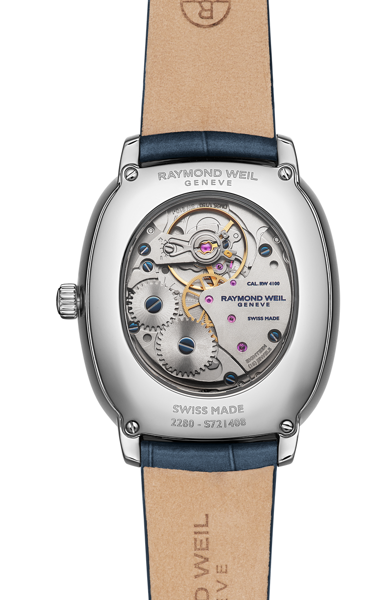 Toccata Heritage Blue dial Mechanical Watch, 33 x 38 mm