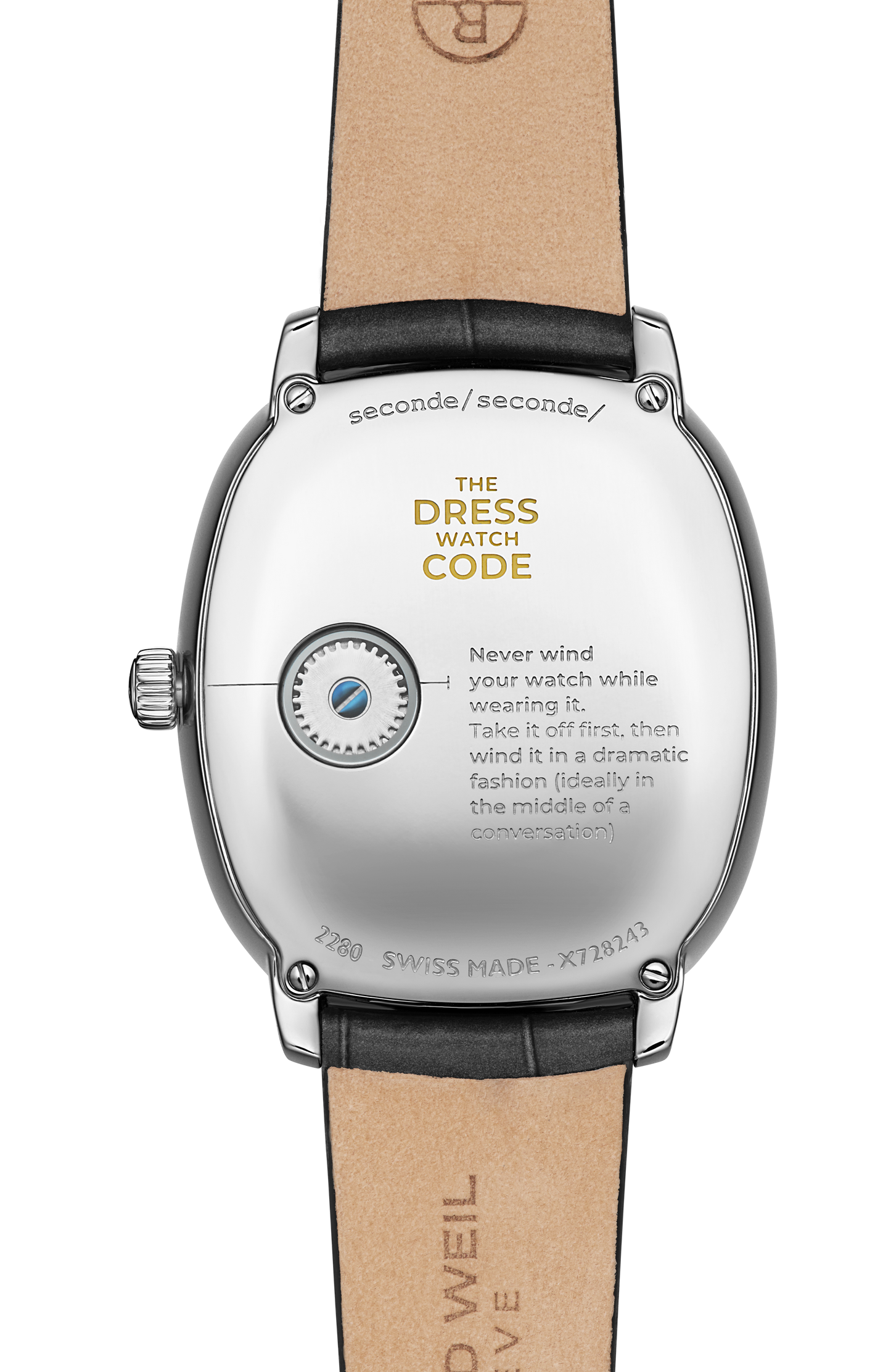 Toccata Heritage x seconde/seconde/ Mechanical Watch, 33 x 38 mm