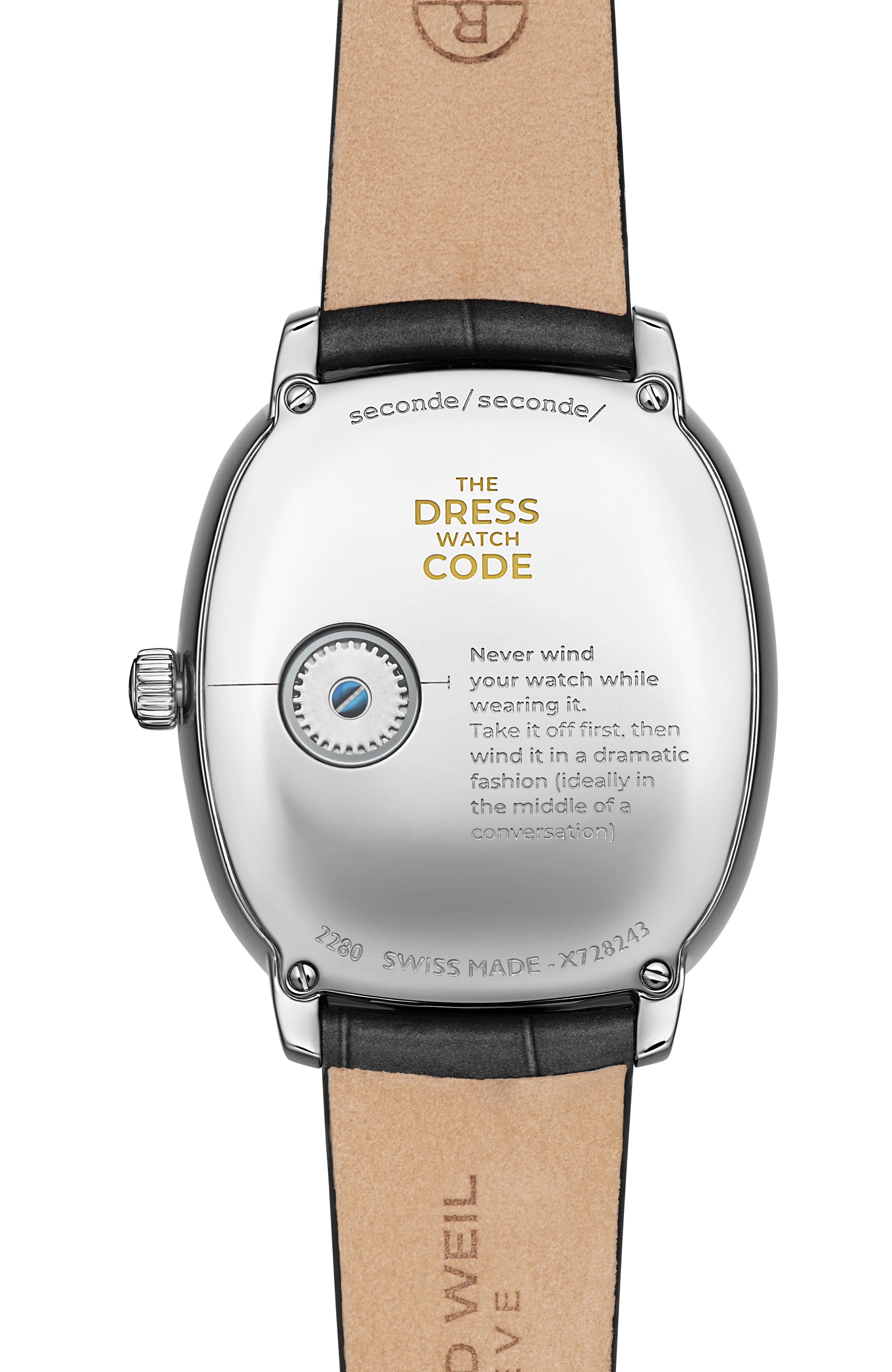 Montre mécanique Toccata Heritage x seconde/seconde/, 33 x 38 mm