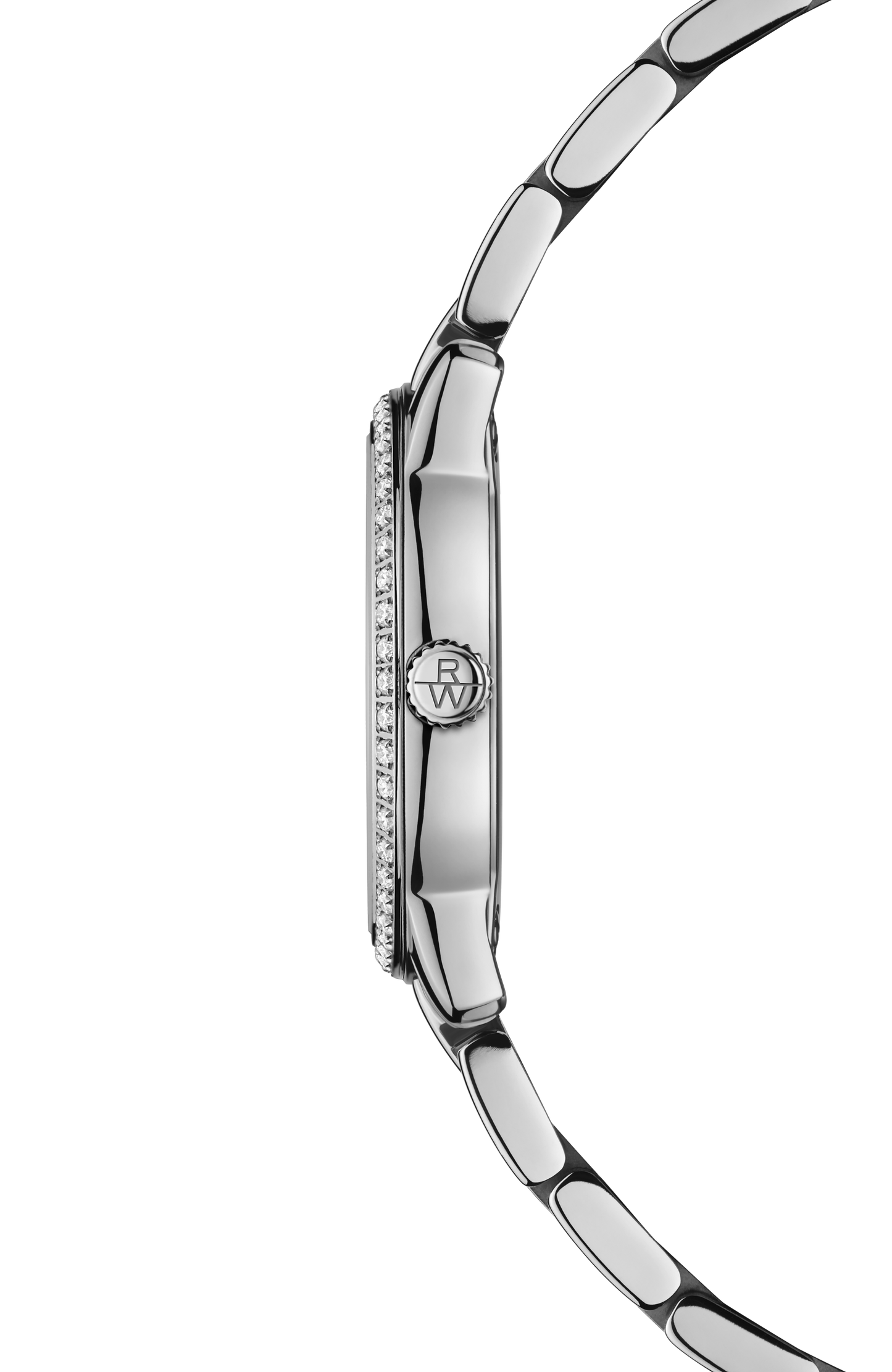 Toccata Classic Quarzuhr für Damen mit Diamanten und Zifferblatt in Altsilber aus Edelstahl, 24 mm