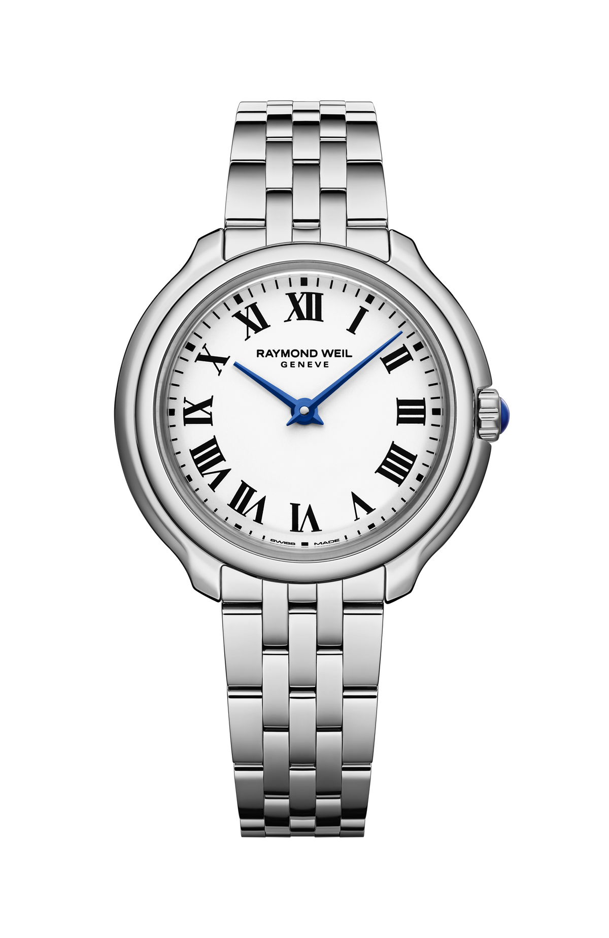 Toccata Heritage Quarzuhr für Damen mit silberfarbenem Zifferblatt aus Edelstahl, 28 mm