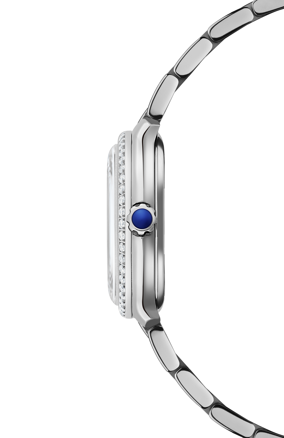 Toccata Heritage Quarzuhr für Damen mit Diamanten und silberfarbenem Zifferblatt aus Edelstahl, 28 mm