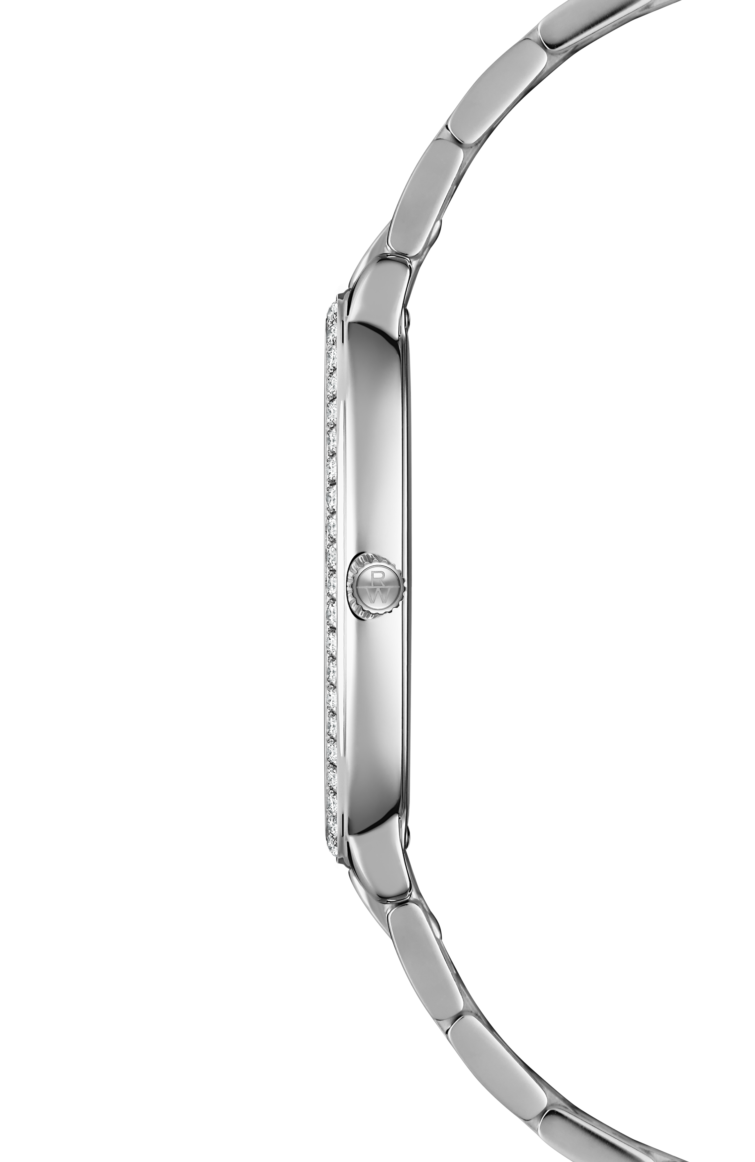 Montre bracelet Toccata Heritage cadran lie-de-vin et diamants, 31 x 36 mm