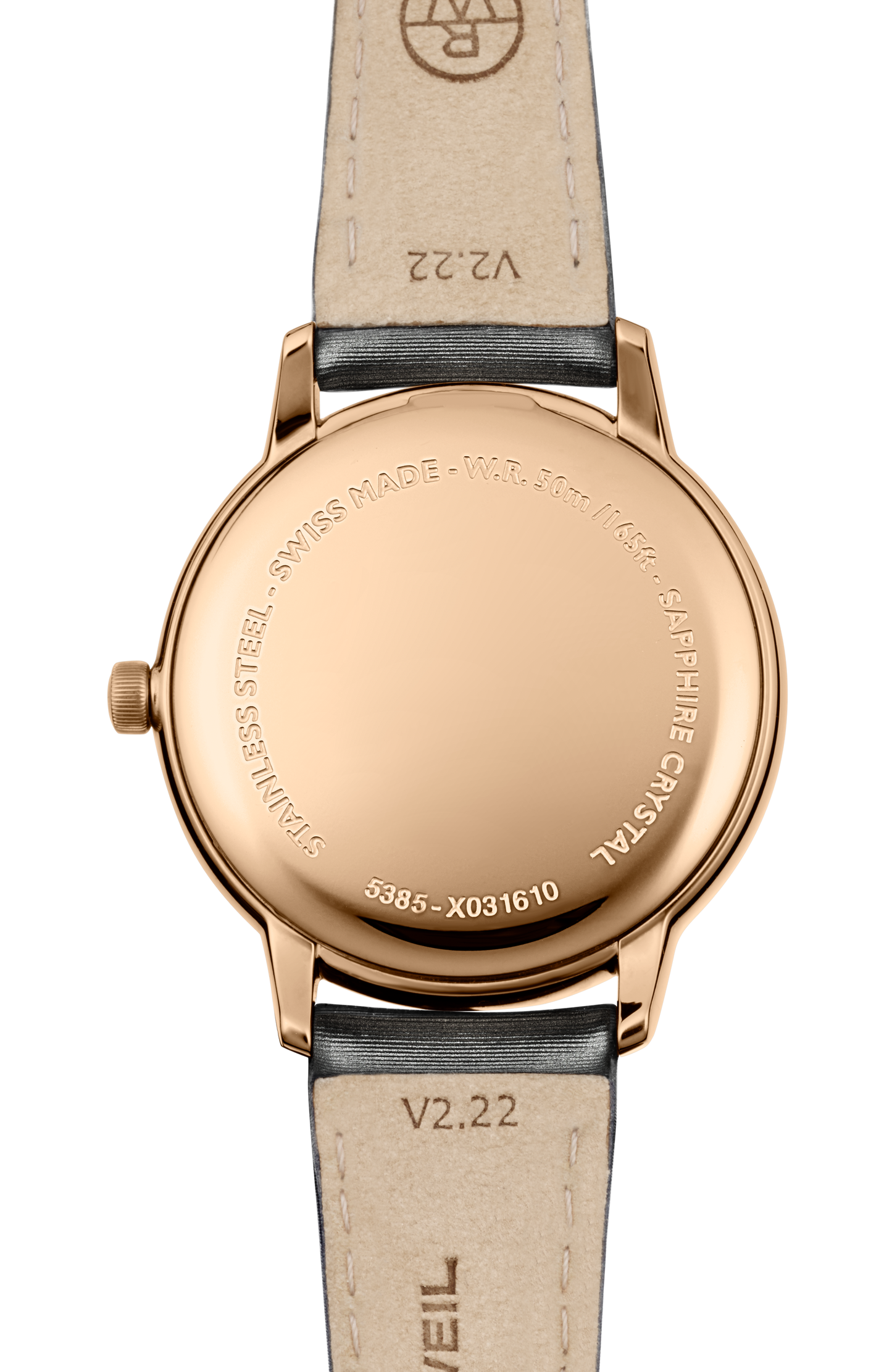 Toccata Ladies 80 Diamonds Grey Satin Quartz Watch, 34 mm