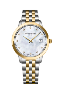 Toccata Ladies Quartz Two-tone Gold 11 Diamond Watch, 34mm