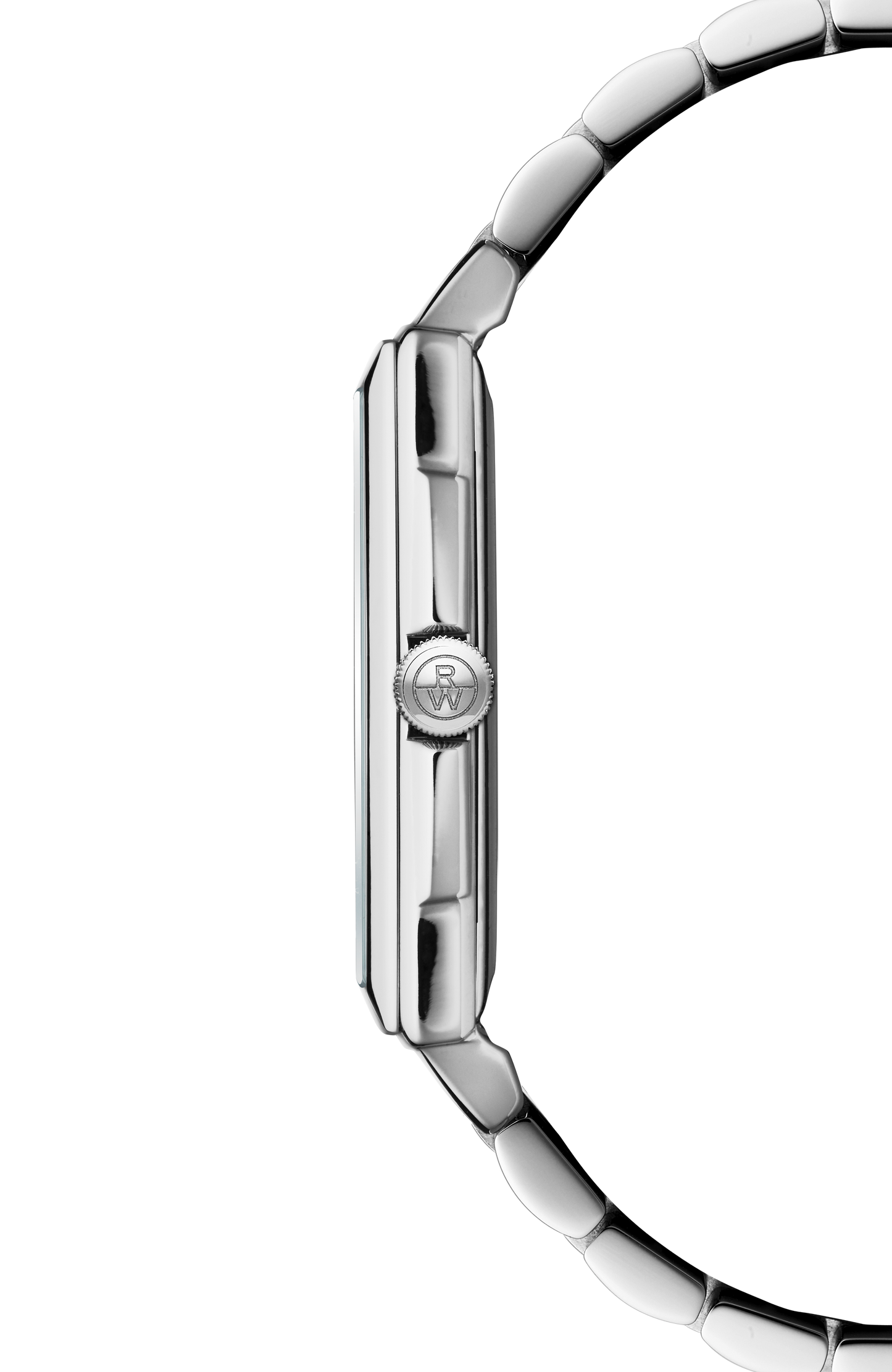 Toccata Men's Stainless Steel Square Quartz Watch, 37 x 29 mm