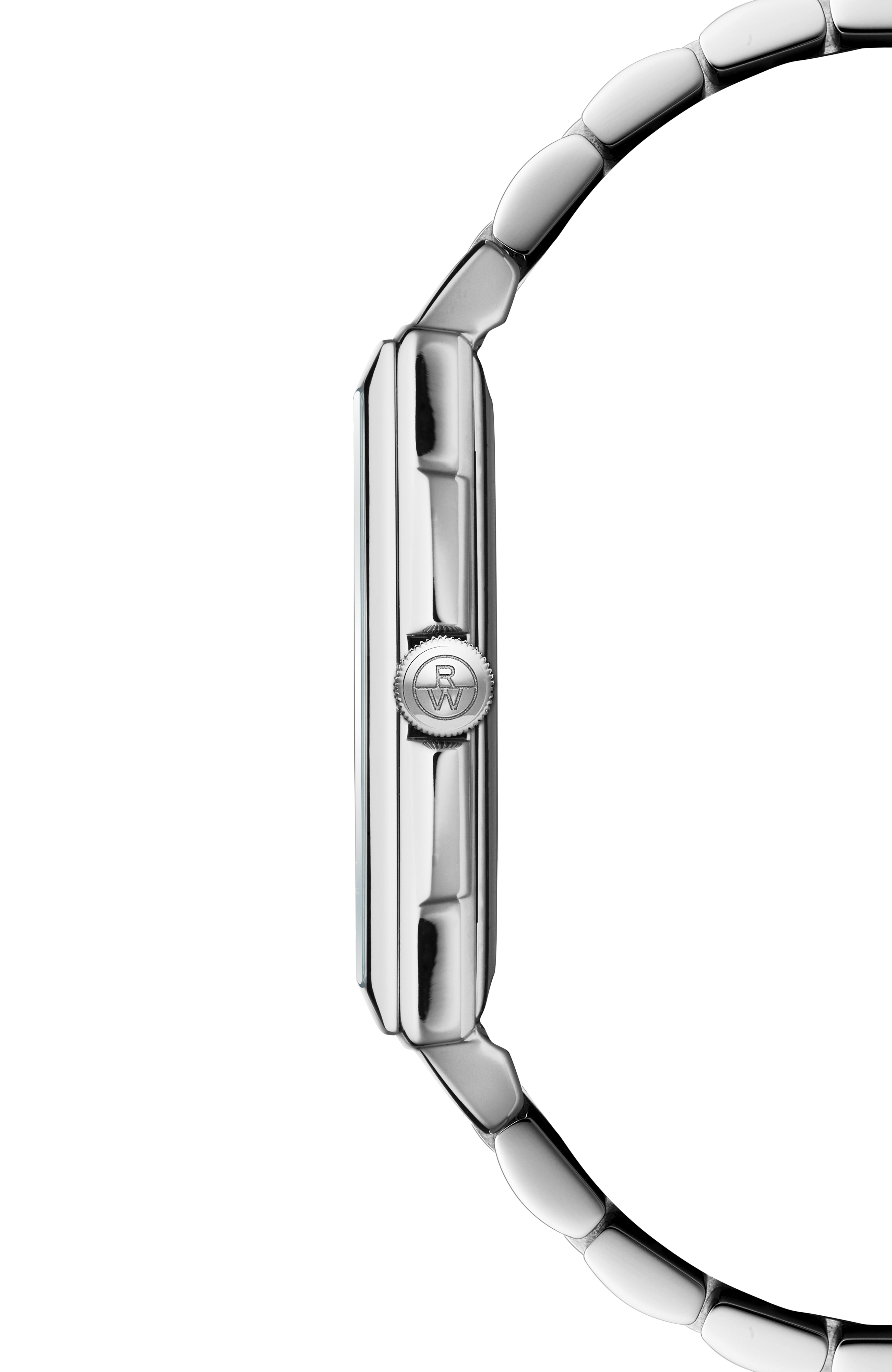 Toccata Men's Stainless Steel Square Quartz Watch, 37 x 29 mm