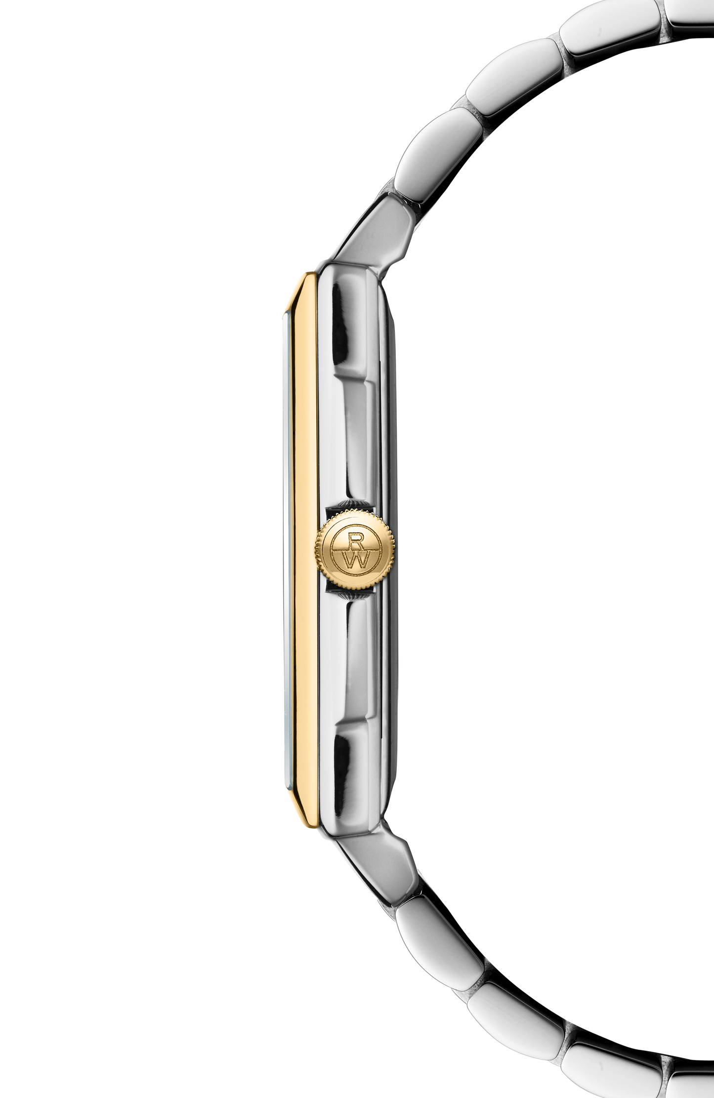 Toccata Men's Classic Rectangular Two-tone Quartz Watch, 37 x 29 mm