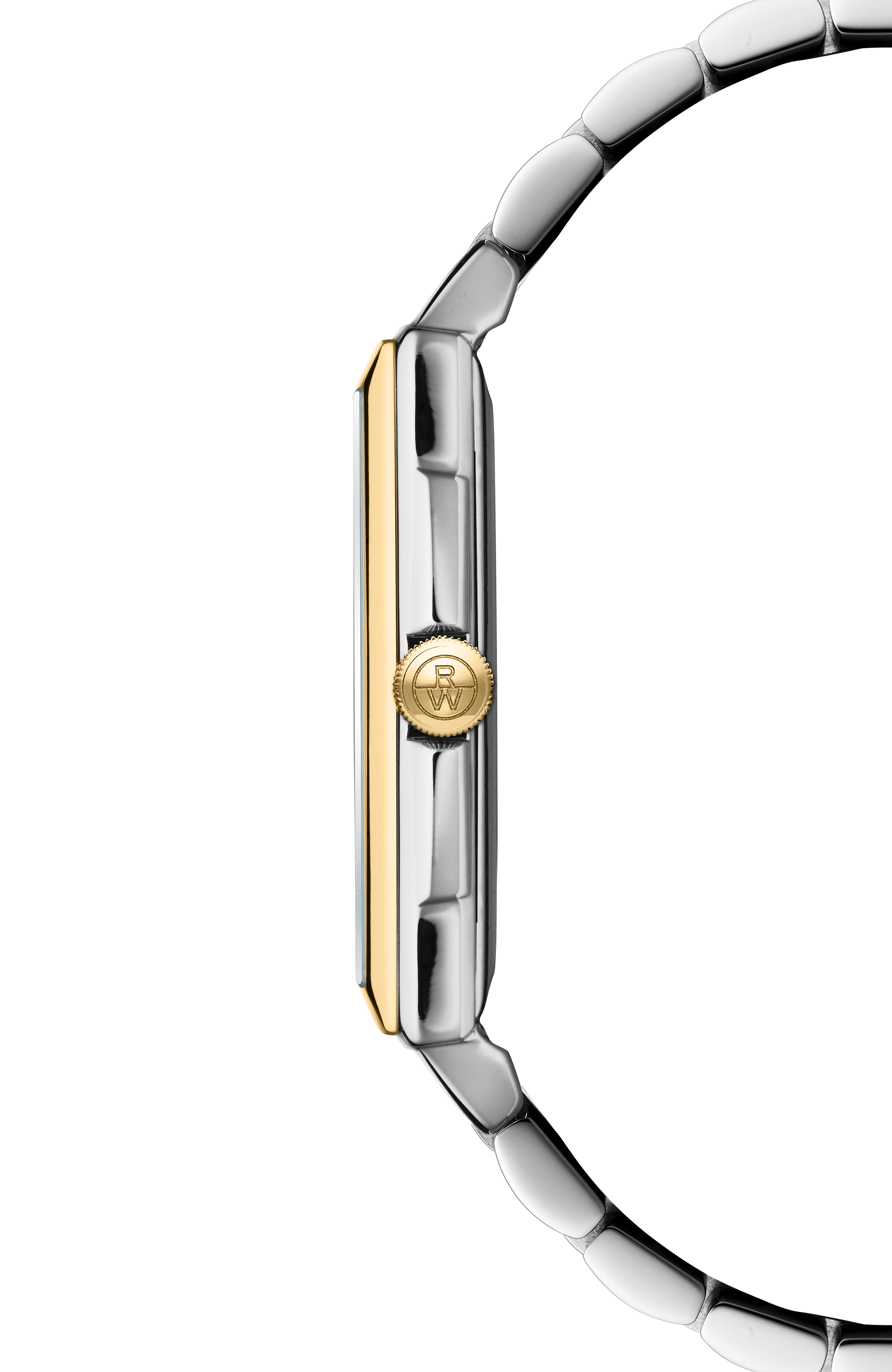 Toccata Men's Classic Rectangular Two-tone Quartz Watch, 37 x 29 mm
