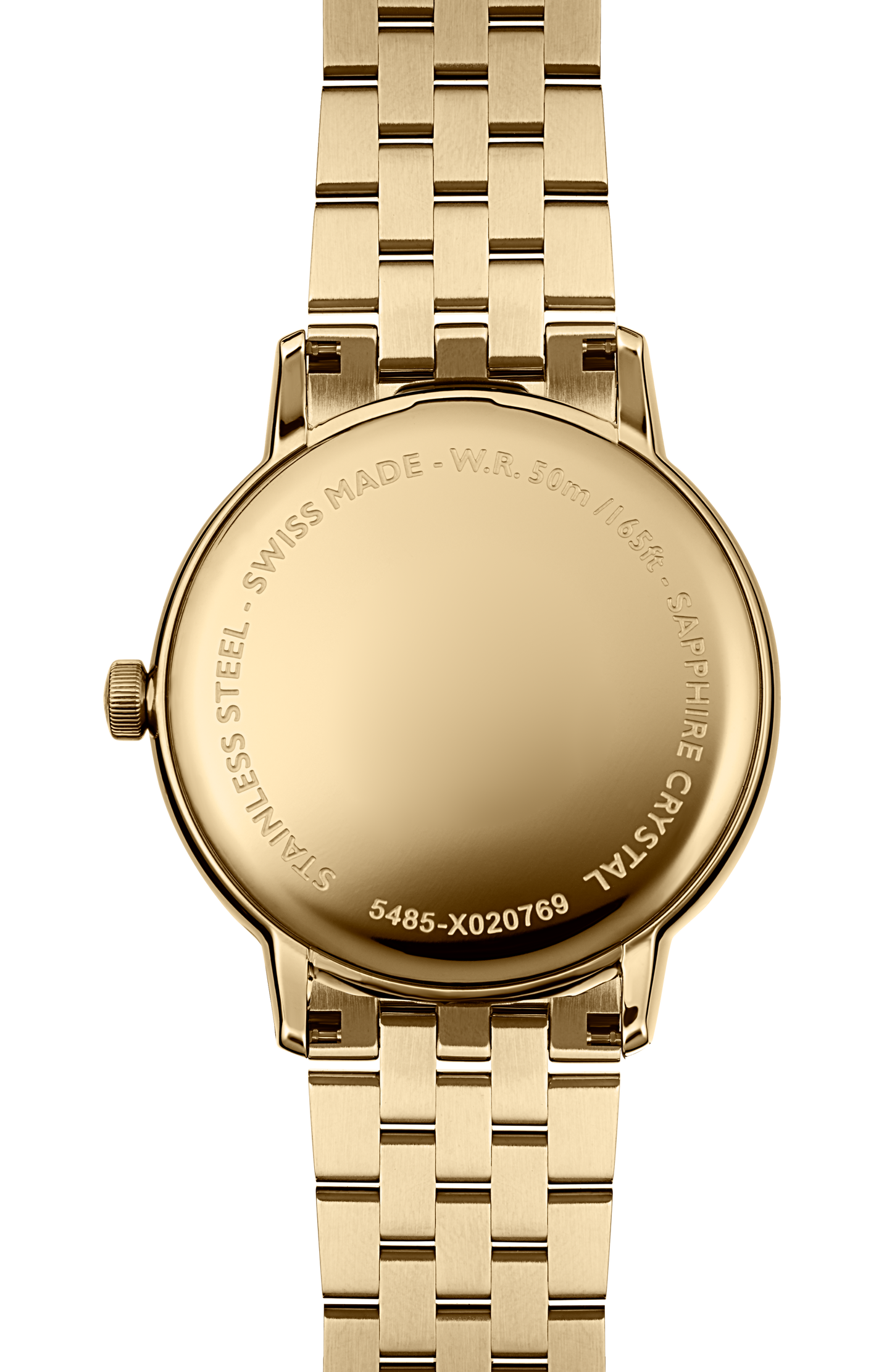 Toccata Men's Classic Gold PVD White Dial Quartz Watch, 39 mm