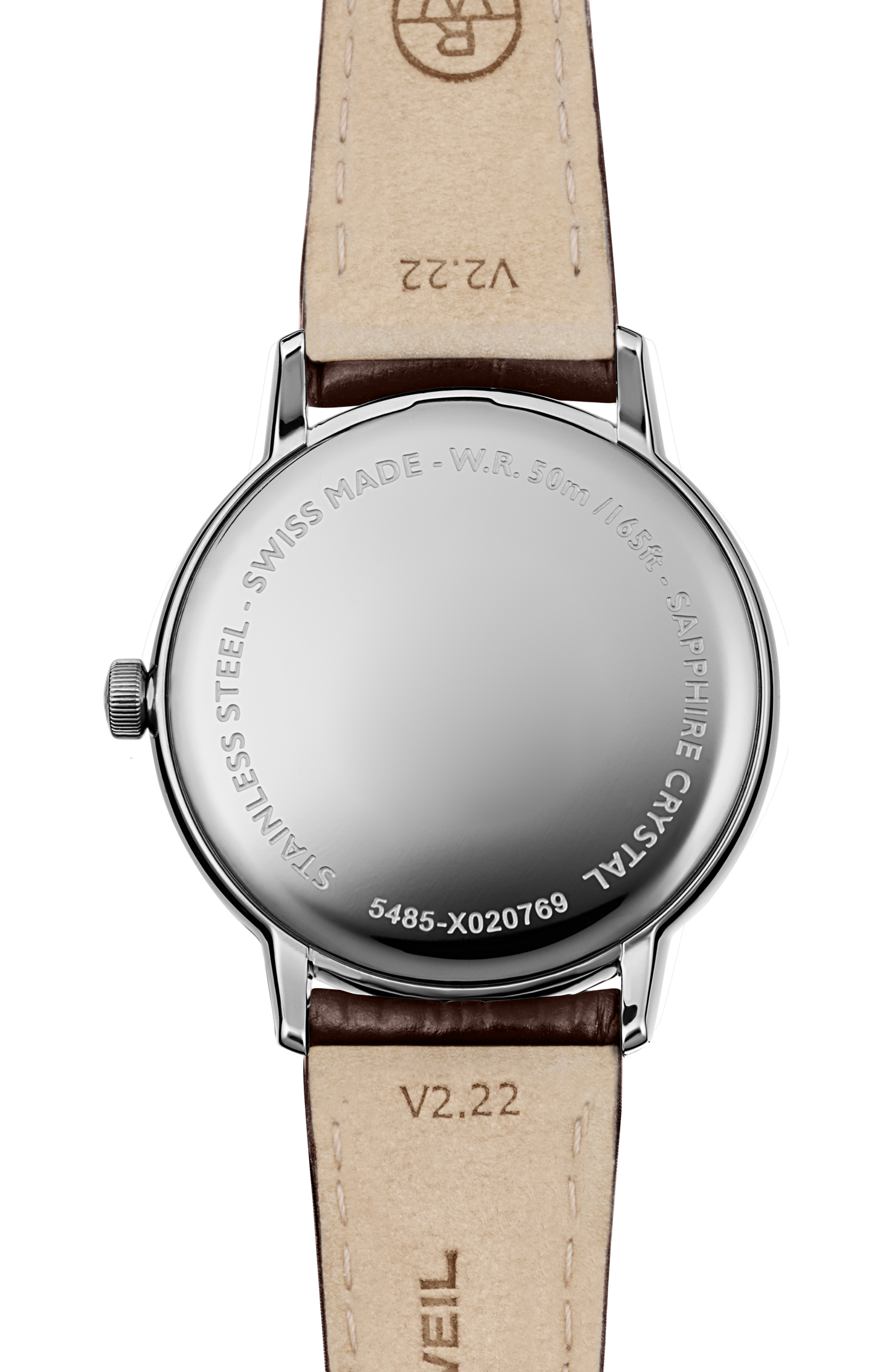 Toccata Men's Classic Brown Leather Strap Quartz Watch, 39mm